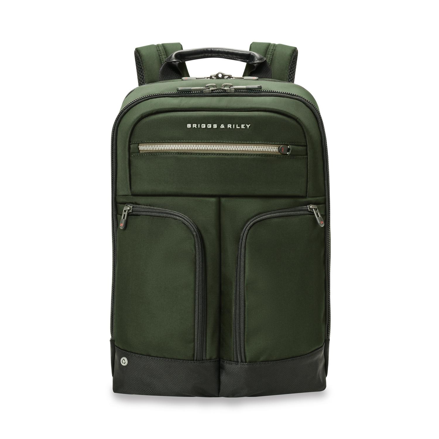 Slim Expandable Backpack #colour_forest