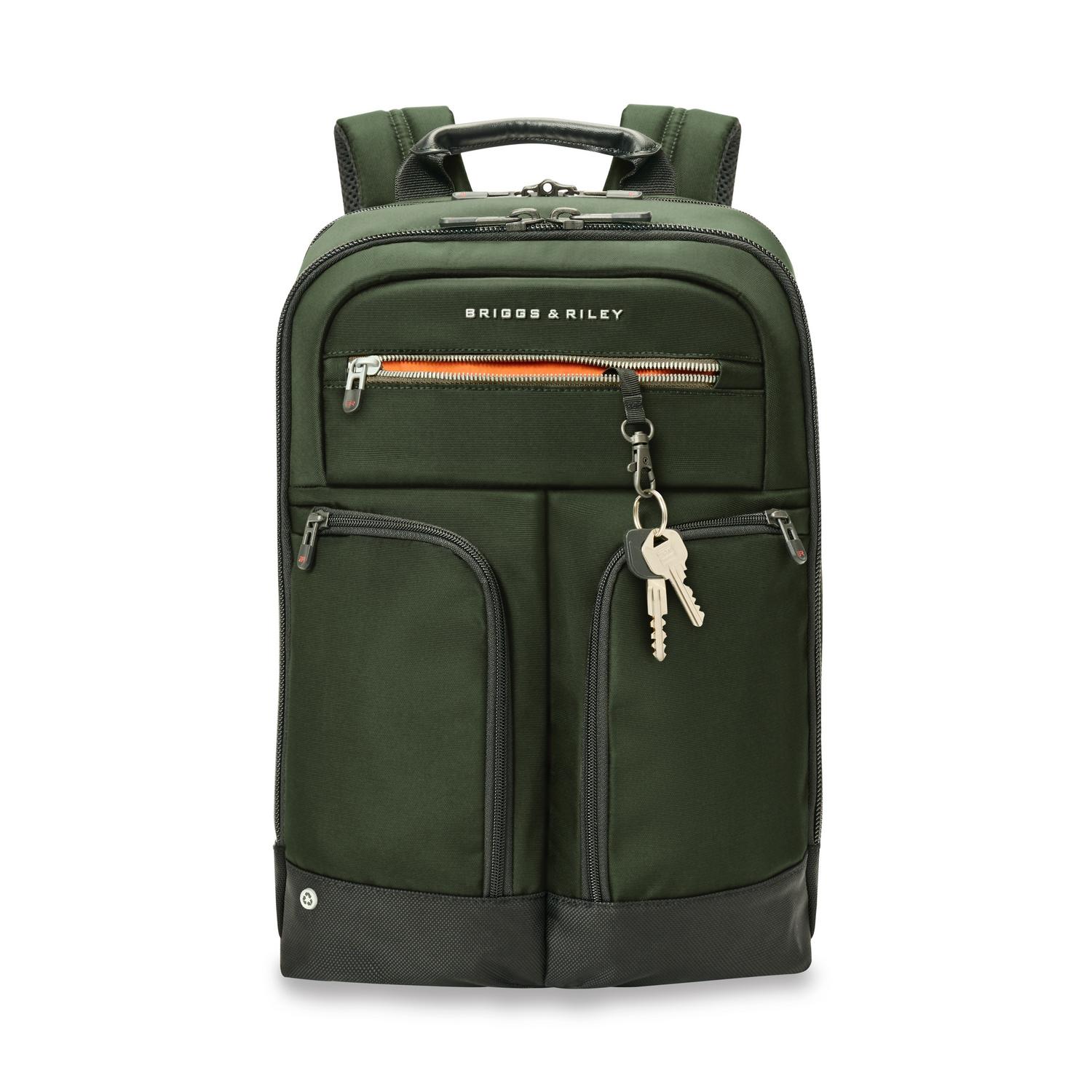 Slim Expandable Backpack #colour_forest