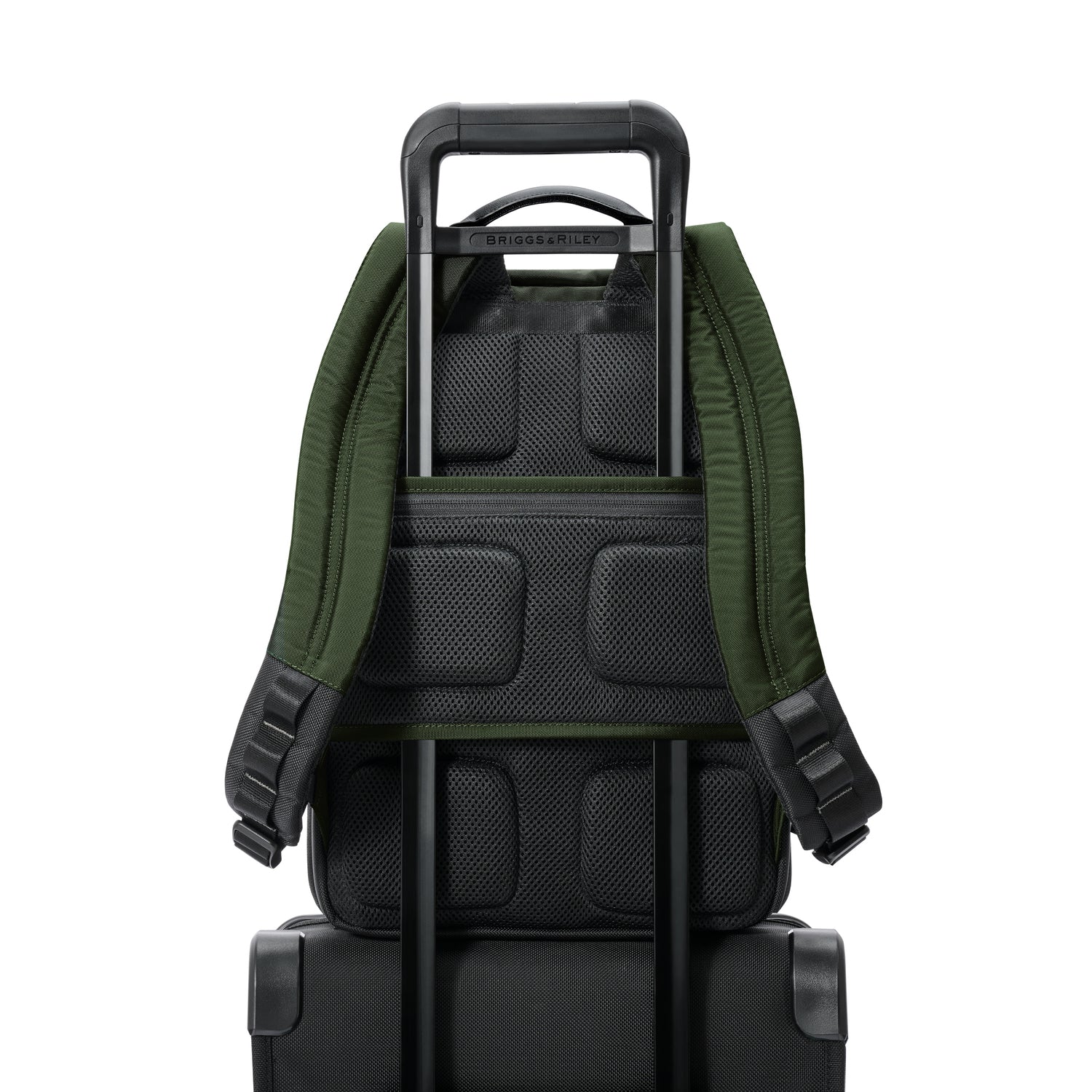 Slim Expandable Backpack #colour_forest