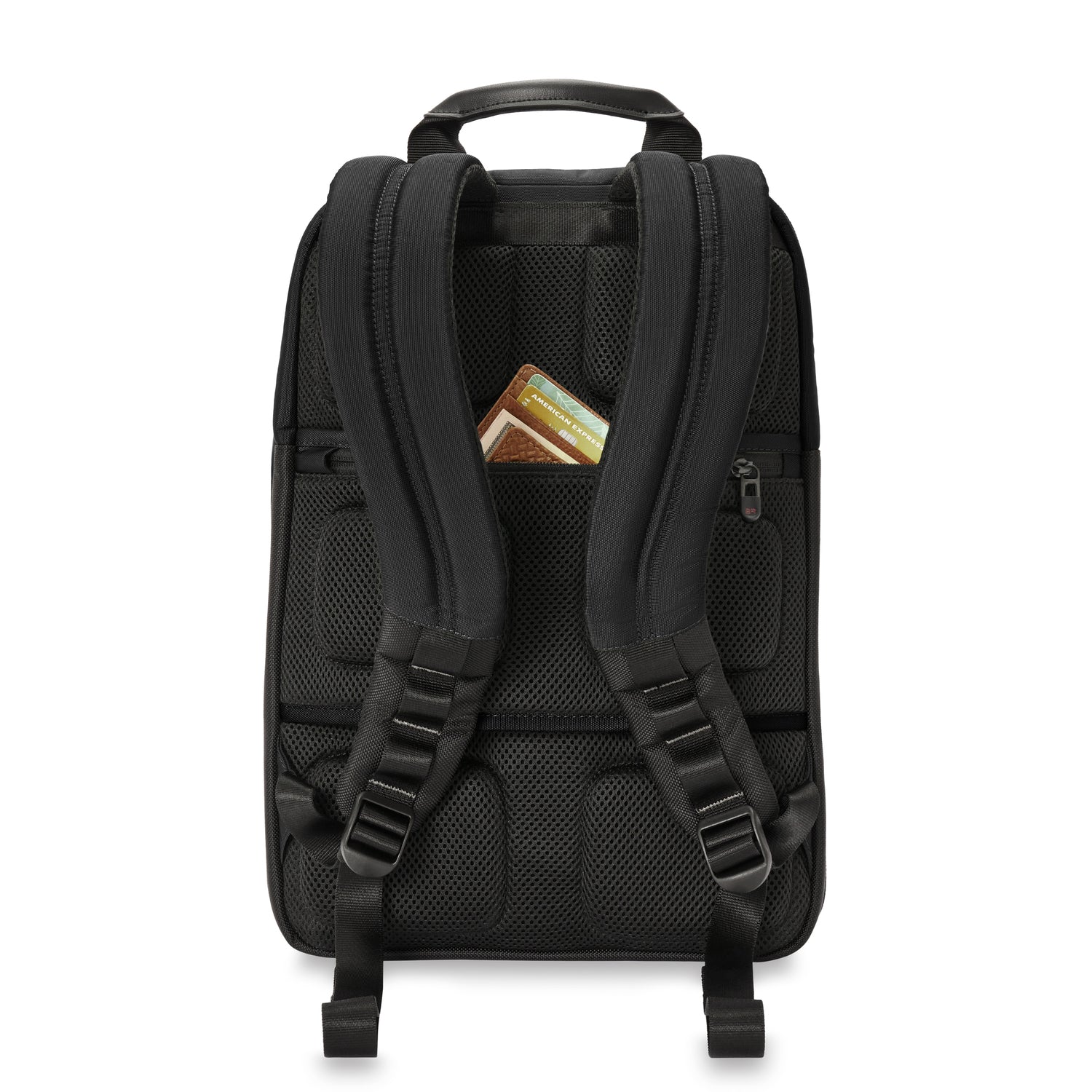 Slim Expandable Backpack #colour_black