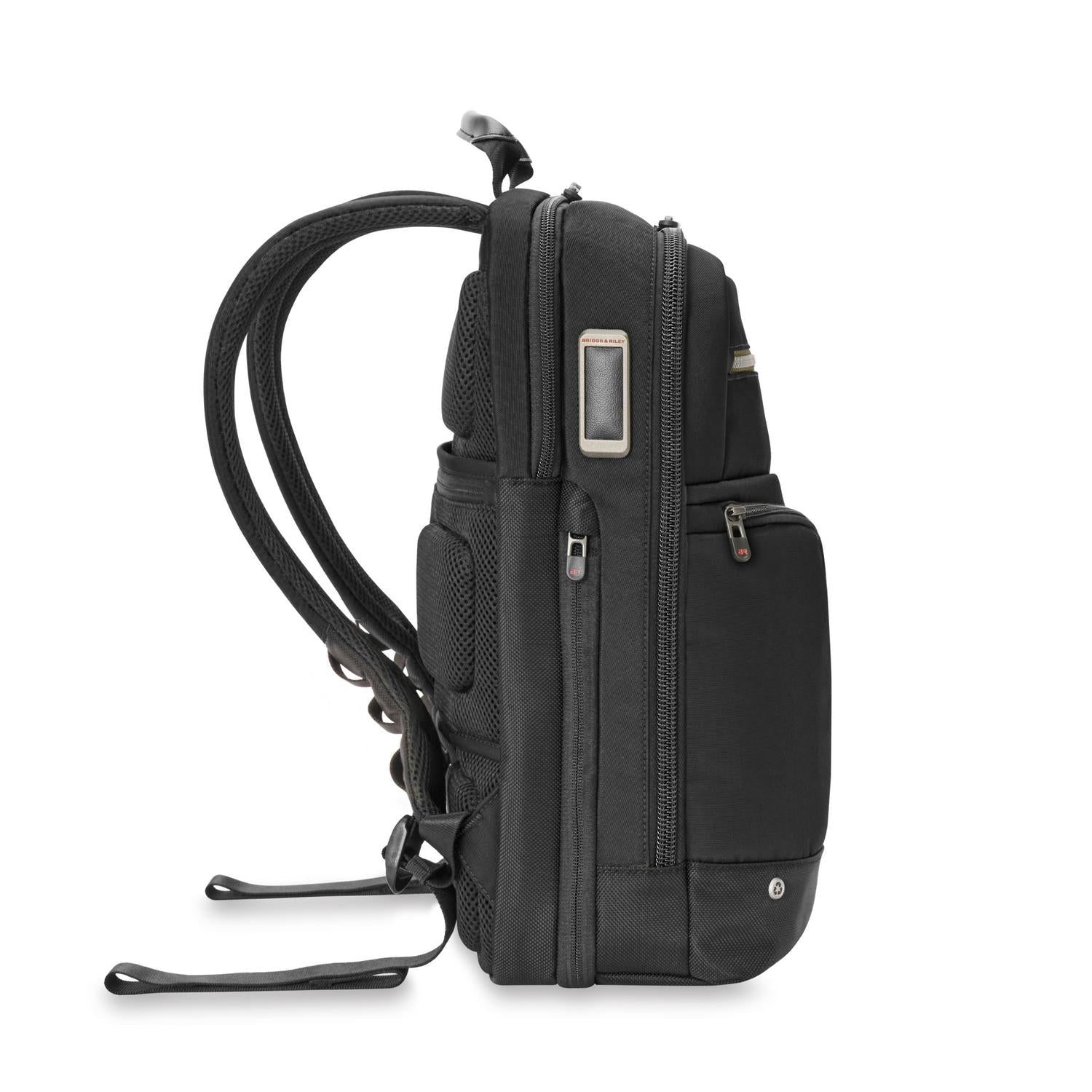 Slim Expandable Backpack #colour_black