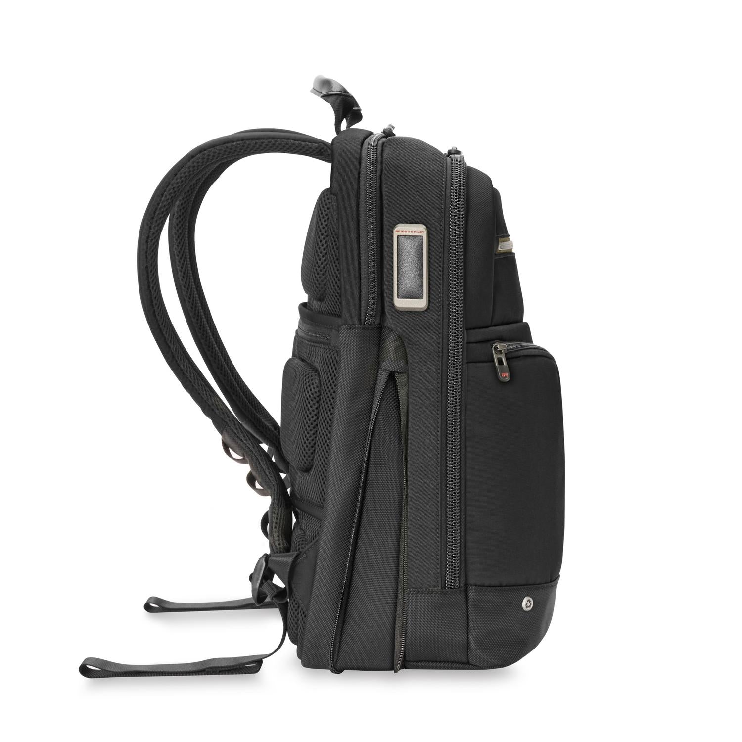 Slim Expandable Backpack #colour_black