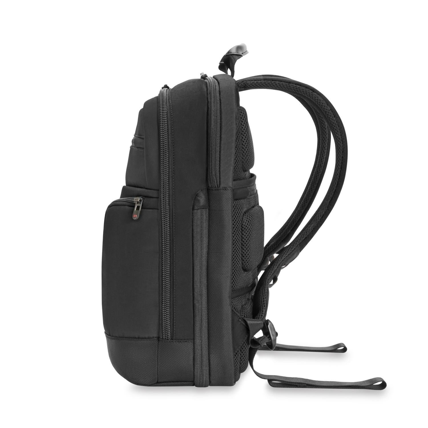 Slim Expandable Backpack #colour_black