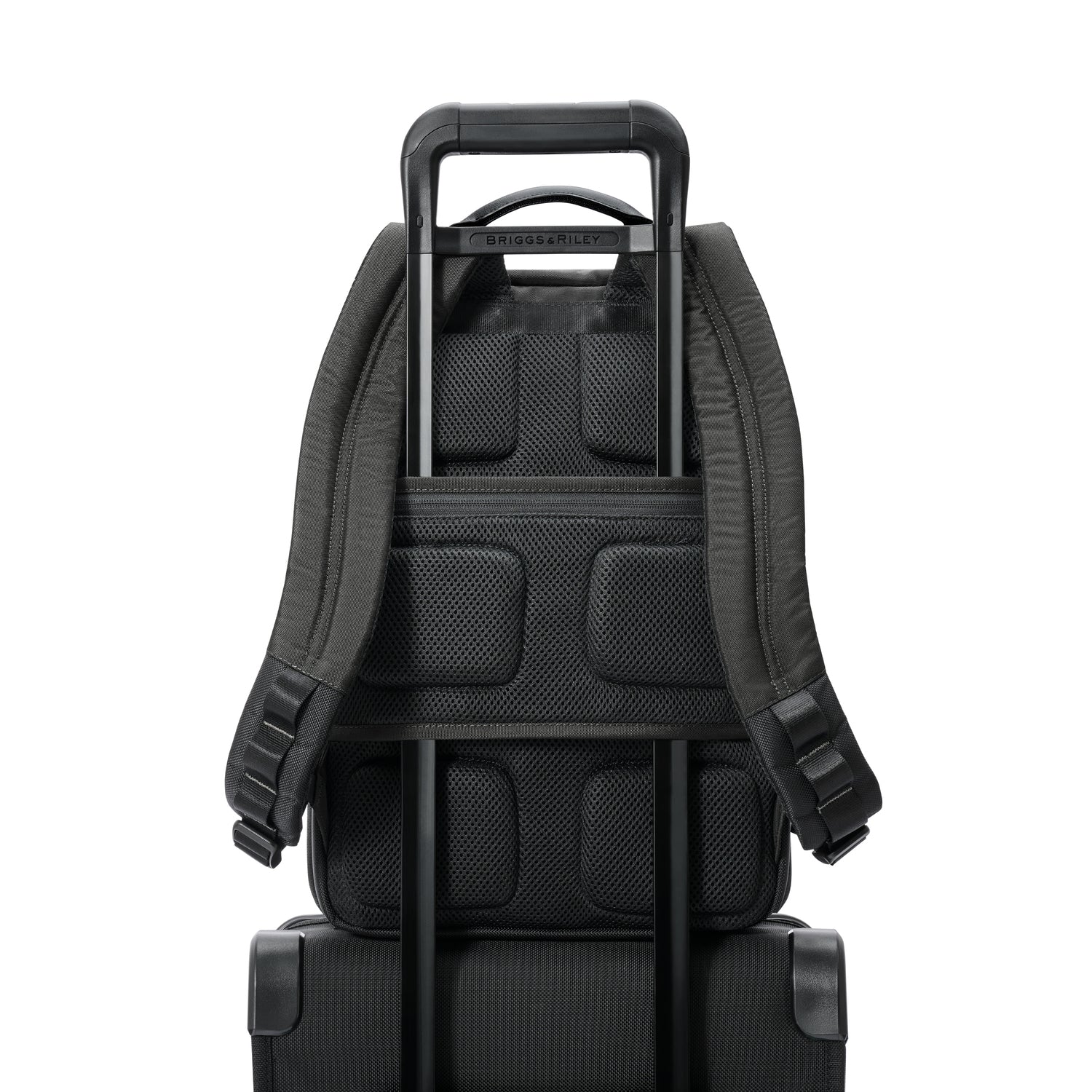 Slim Expandable Backpack #colour_black