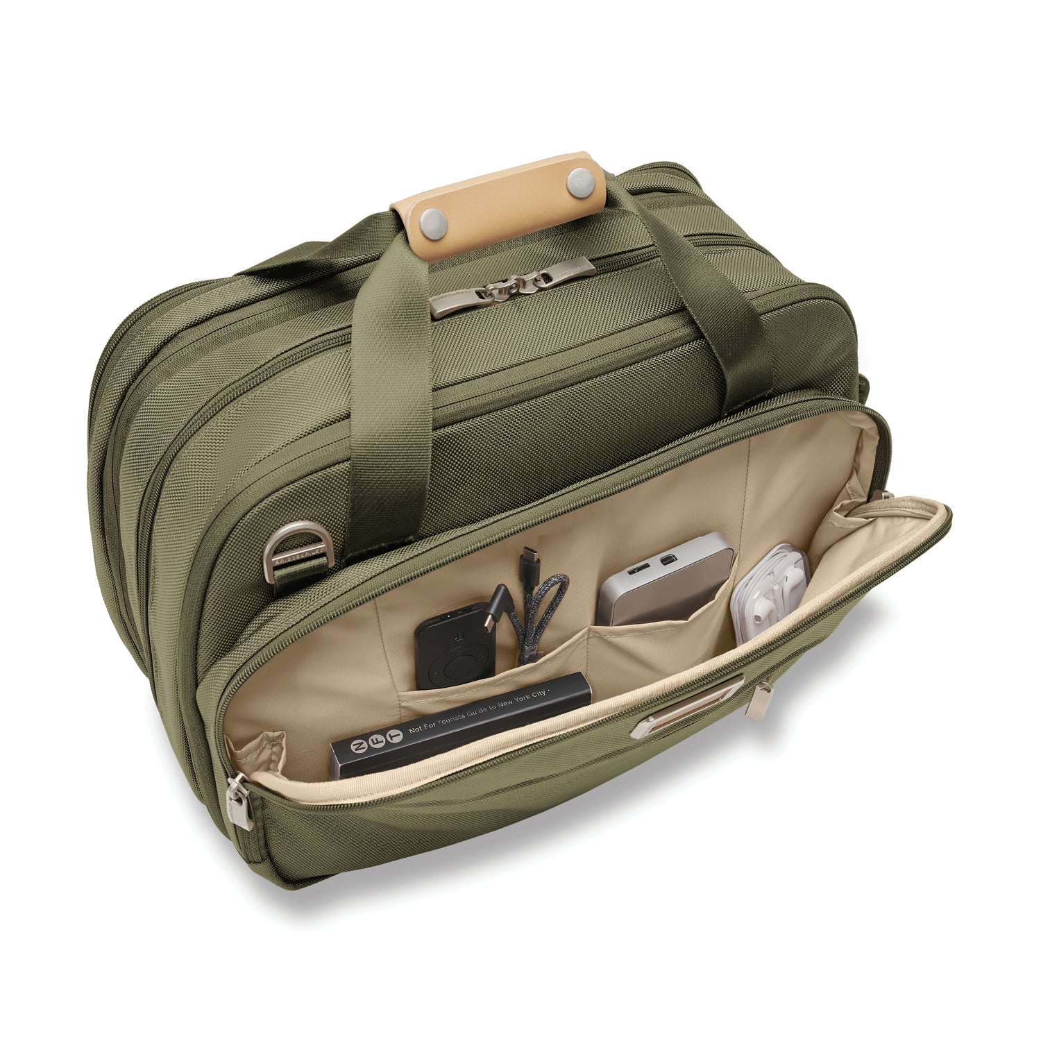 Expandable Cabin Bag #colour_olive