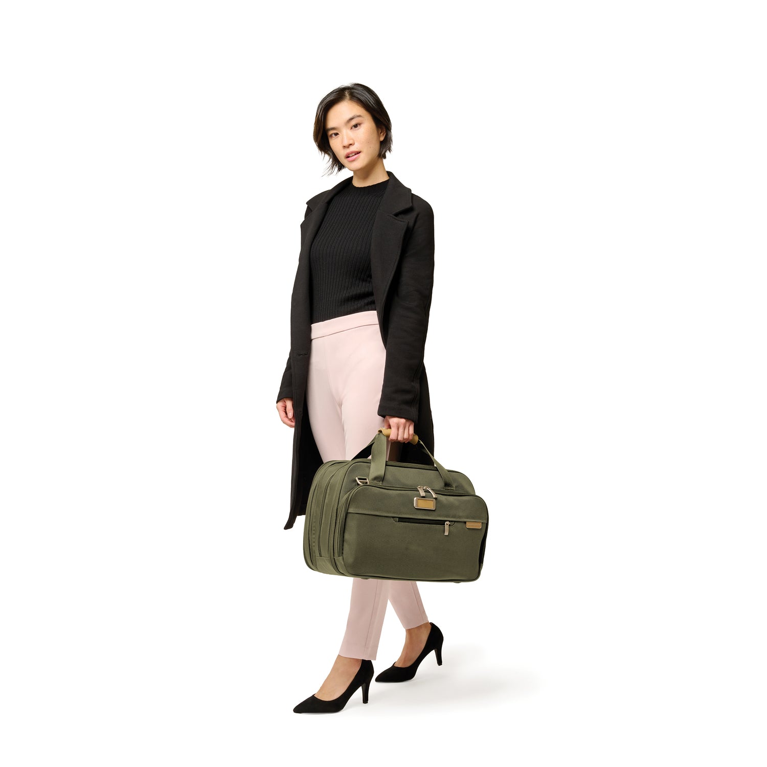 Expandable Cabin Bag #colour_olive