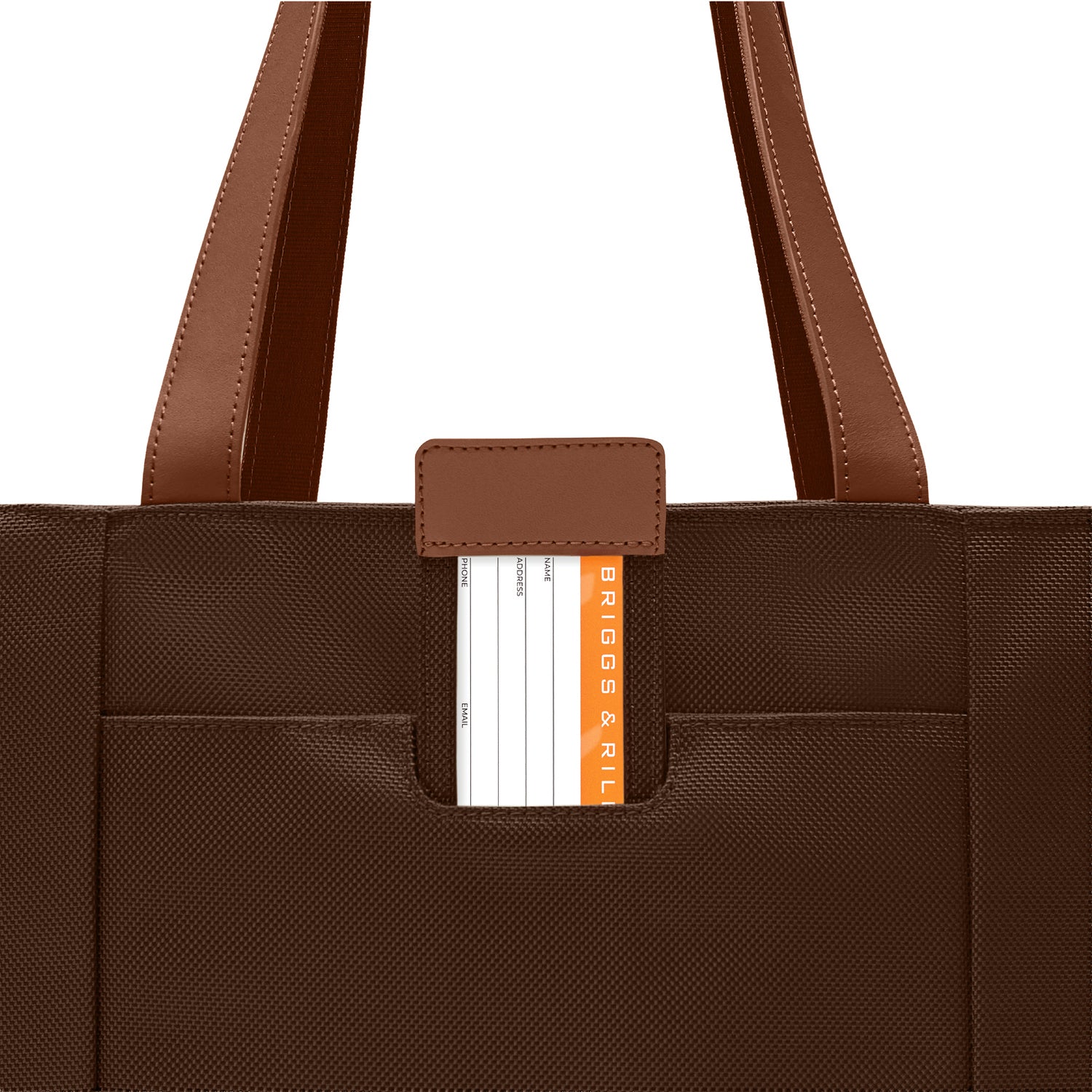 Baseline Traveler Tote #colour_chocolate
