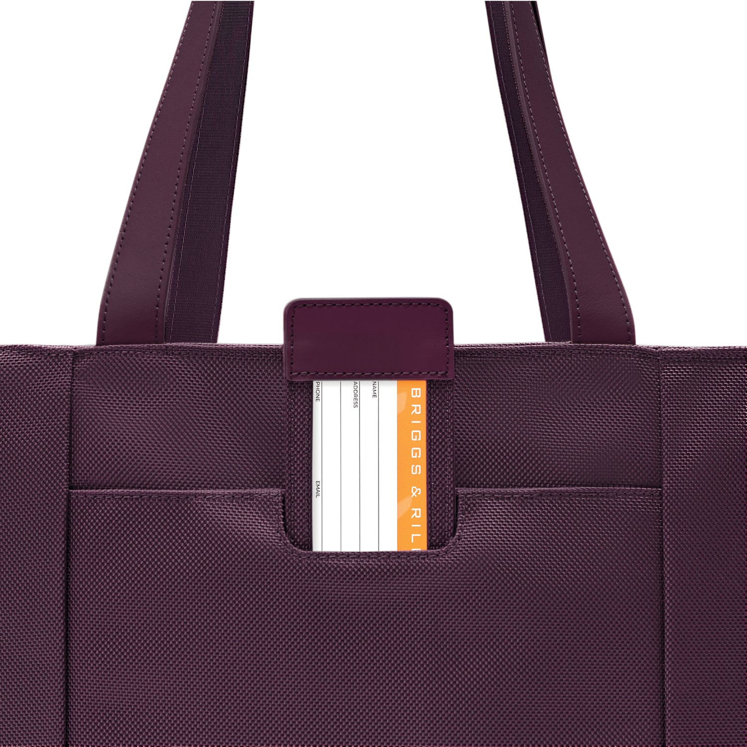 Baseline Traveler Tote Plum  #colour_plum