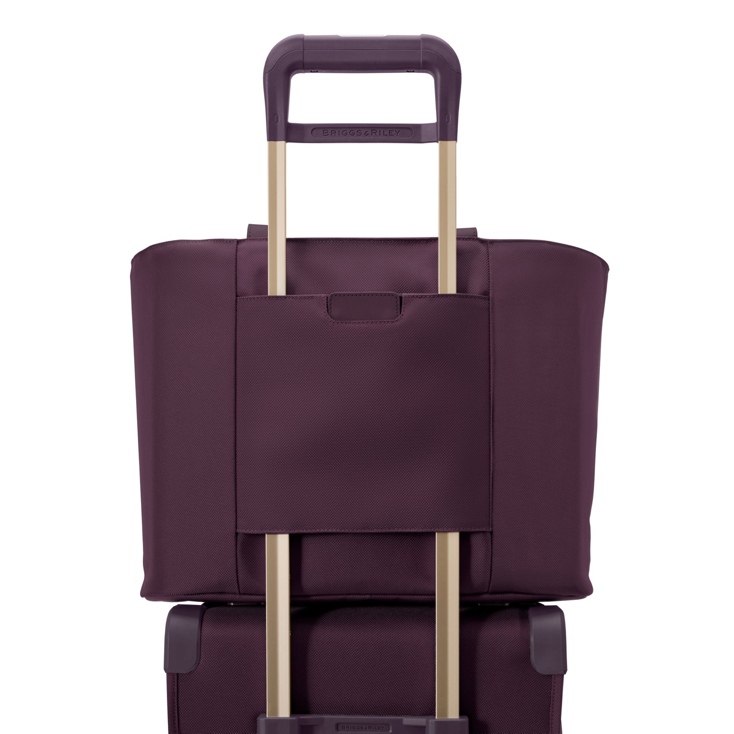 Baseline Traveler Tote Plum  #colour_plum