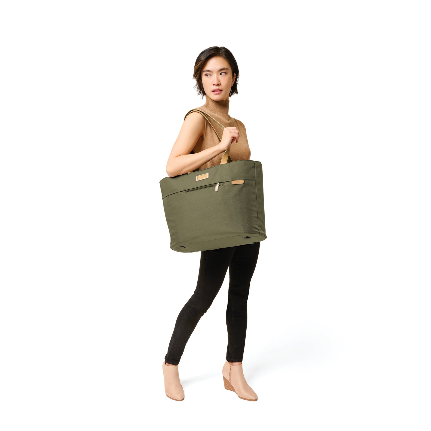 Baseline Traveler Tote  #colour_olive