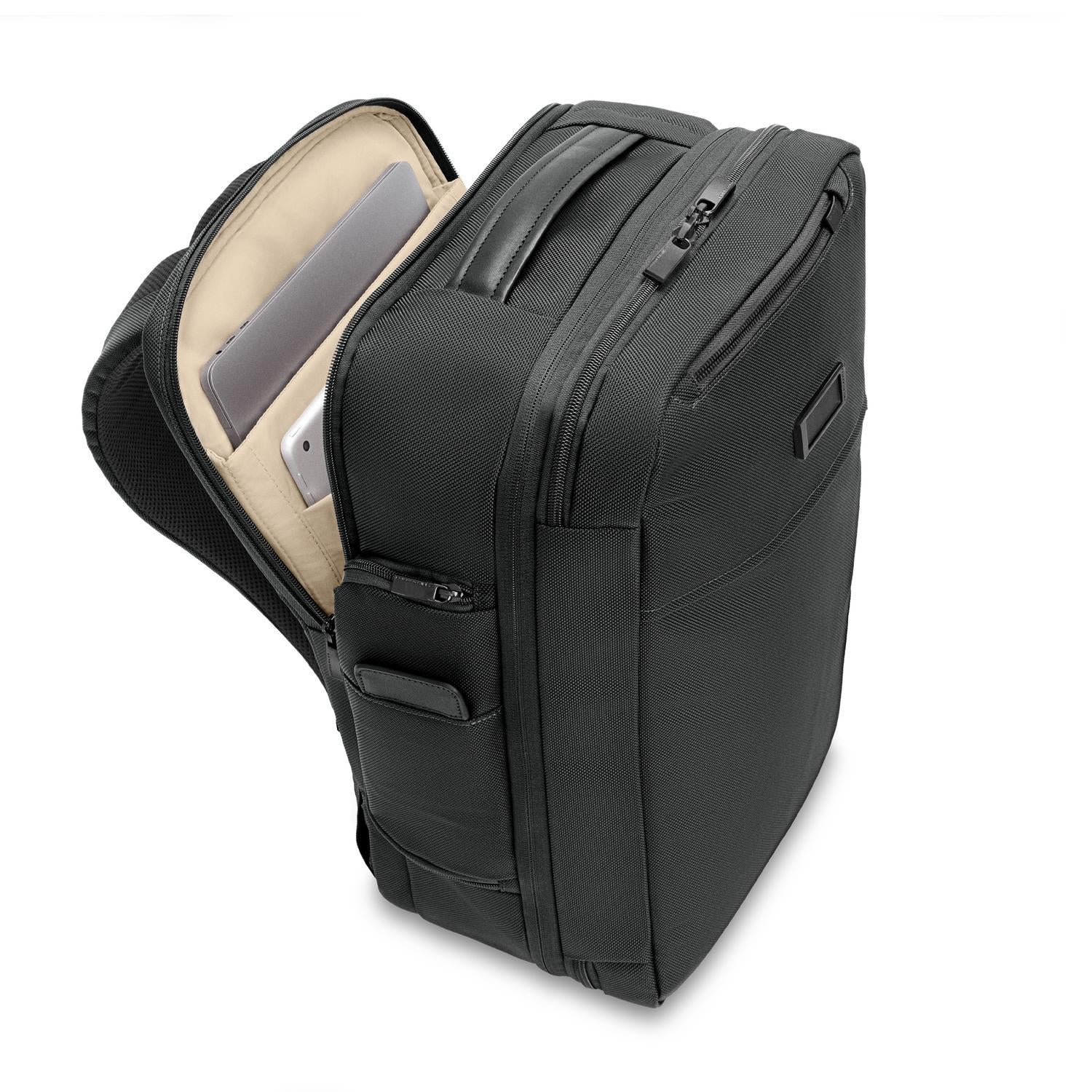 Medium Convertible Backpack #colour_black