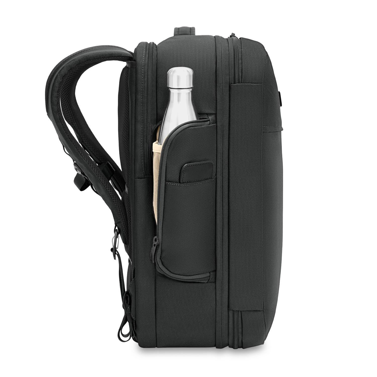Medium Convertible Backpack #colour_black