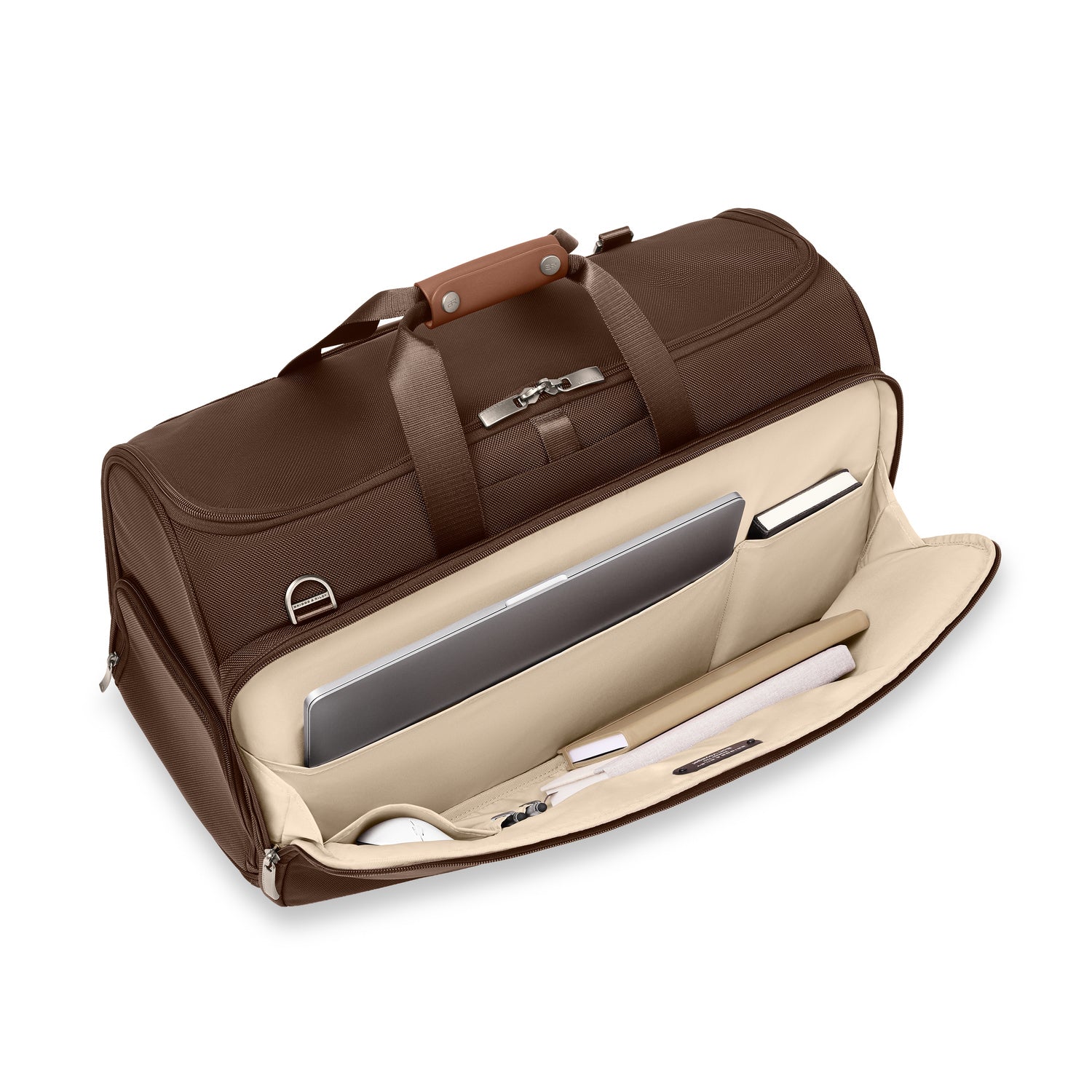 Briggs and Riley Garment Duffle #colour_chocolate