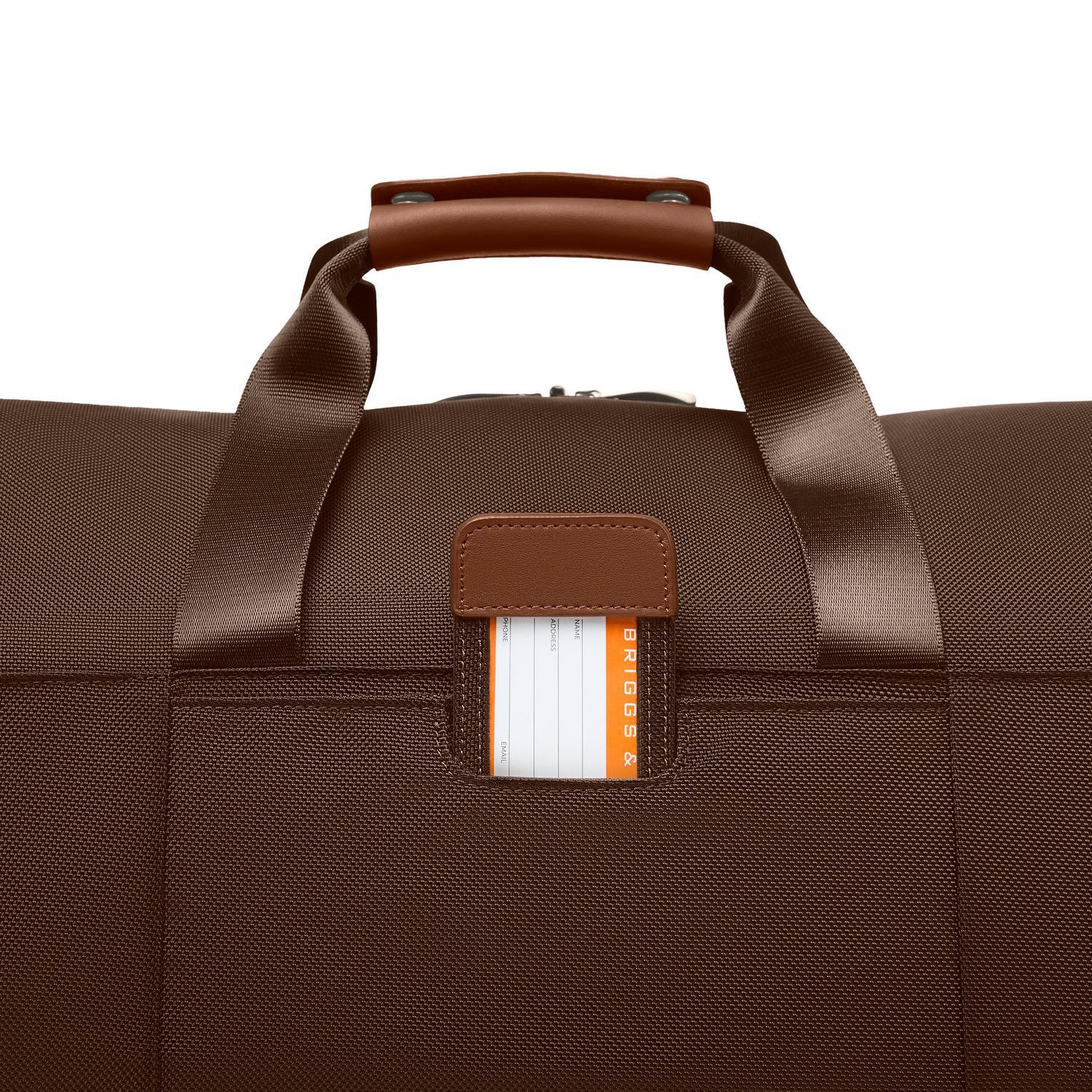 Briggs and Riley Garment Duffle #colour_chocolate