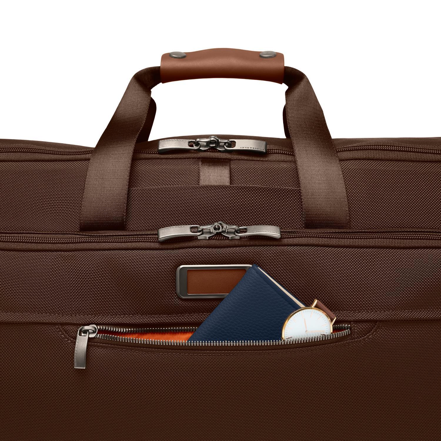 Briggs and Riley Garment Duffle #colour_chocolate