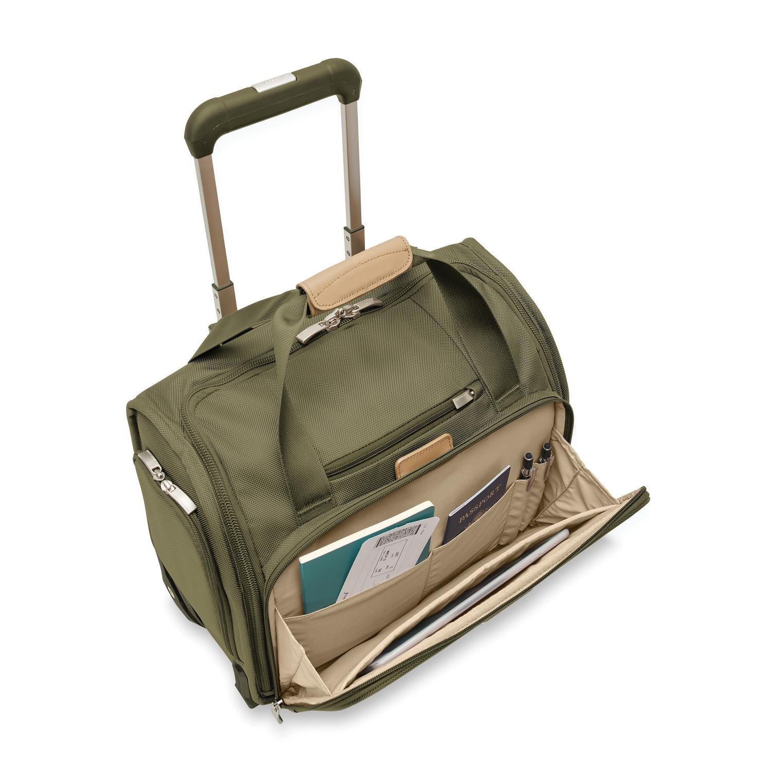 2-Wheel Cabin Bag #colour_olive