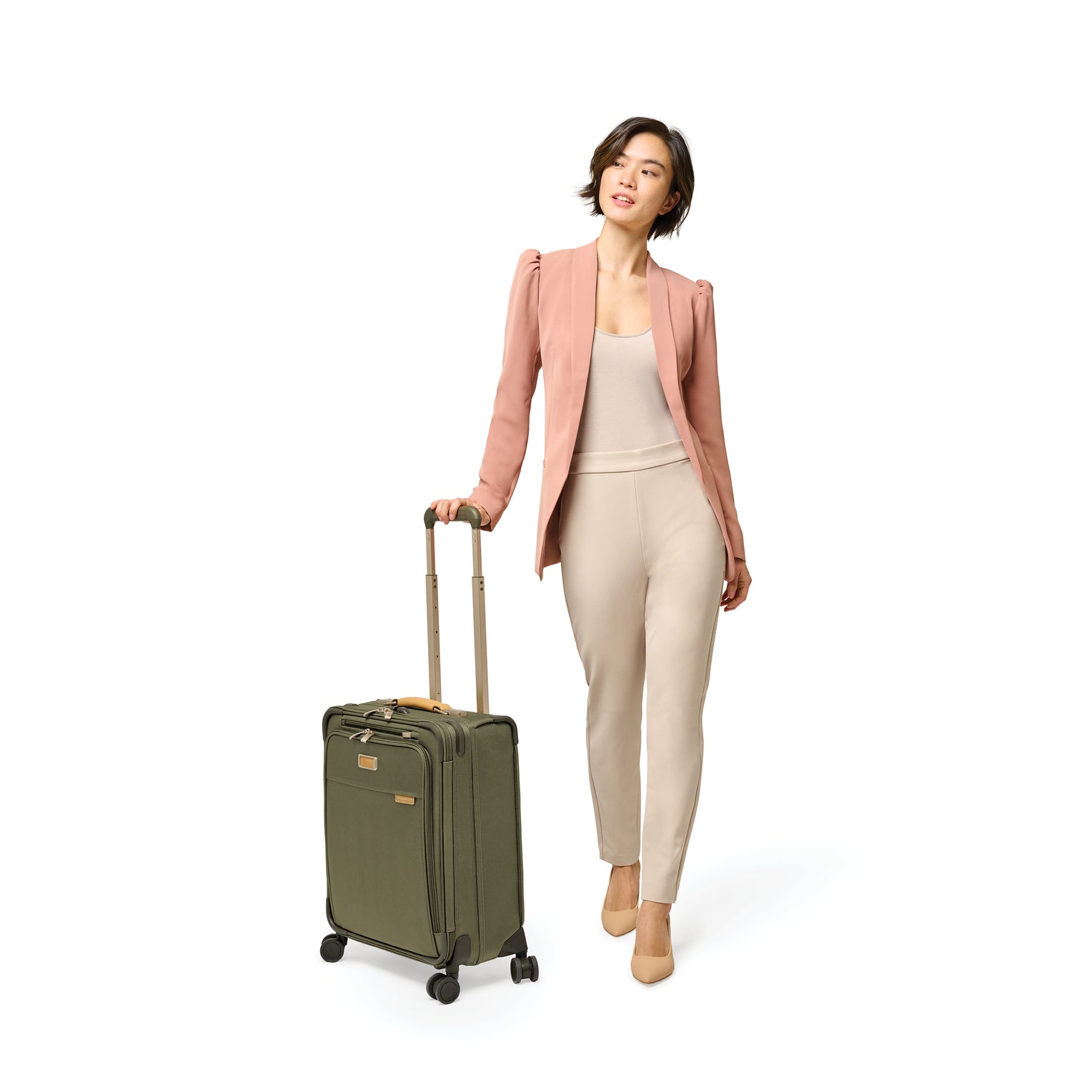 Baseline Global Carry-on Spinner #colour_olive