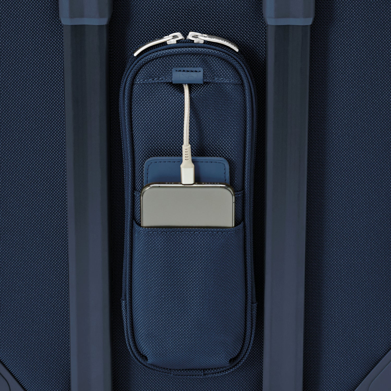 Global 2-Wheel Expandable Carry-on #colour_navy