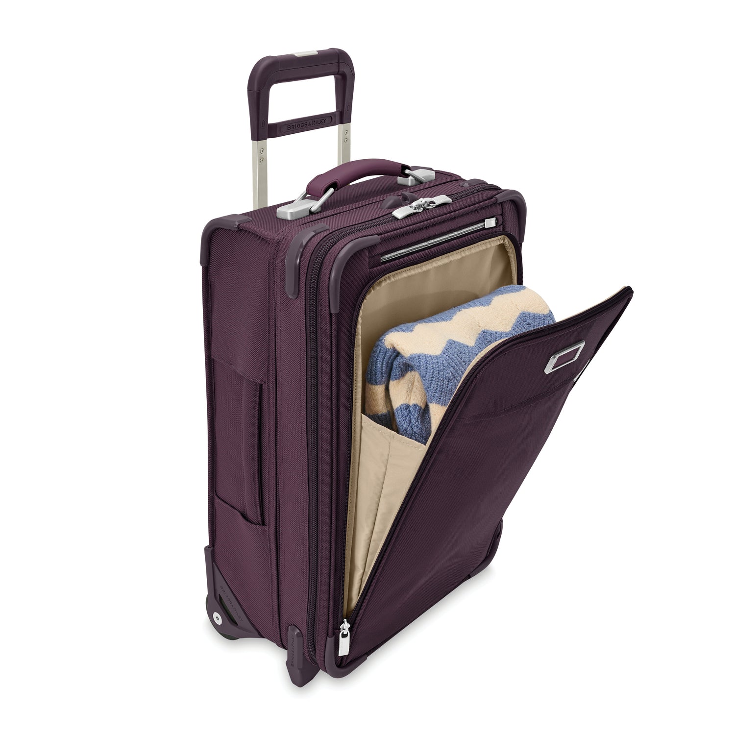 Briggs and Riley Essential 2-wheel Carry-On #colour_plum