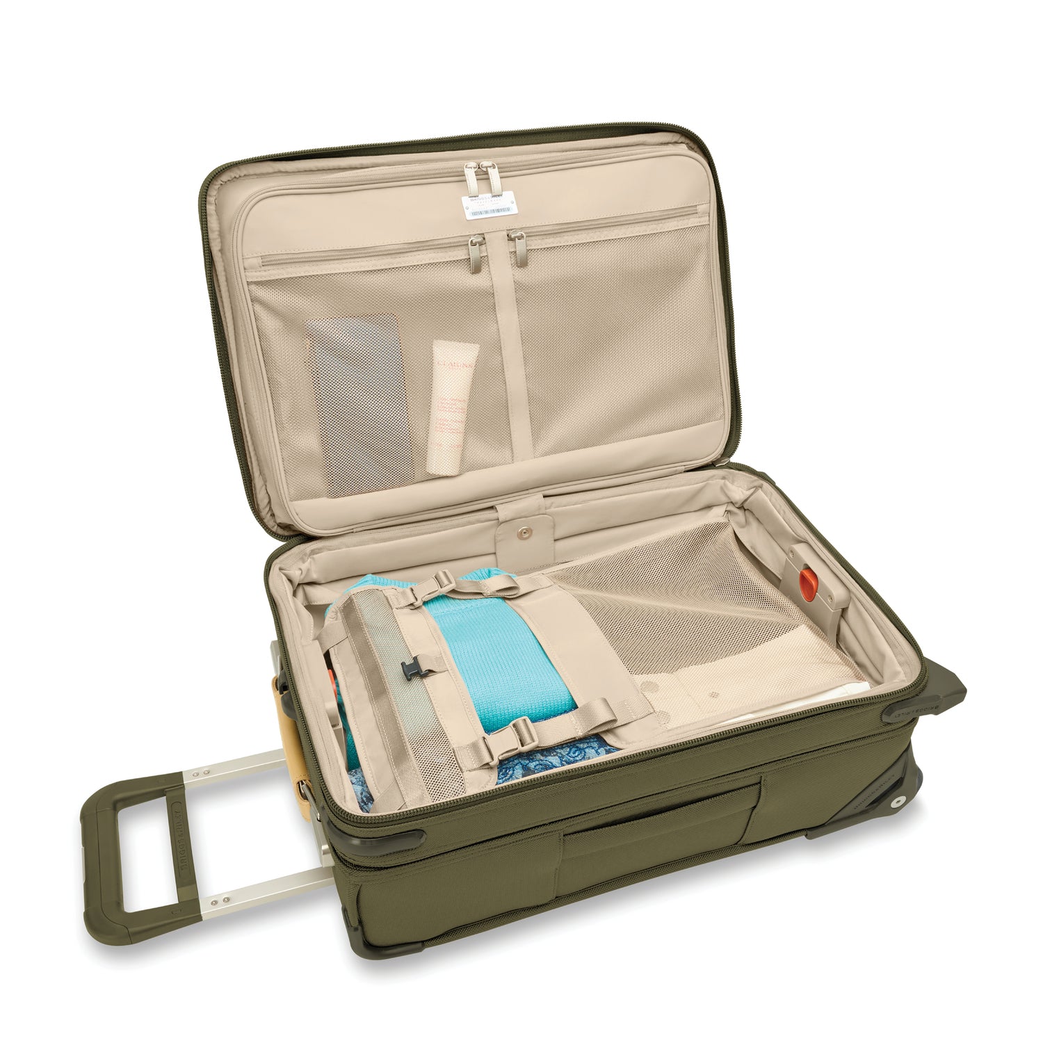 Briggs and Riley Essential 2-wheel Carry-On #colour_olive