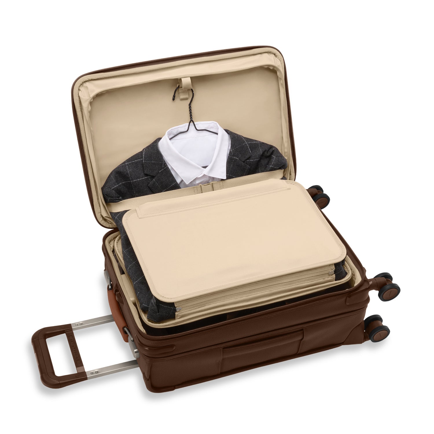 Briggs and Riley Essential Carry-On Spinner #colour_chocolate