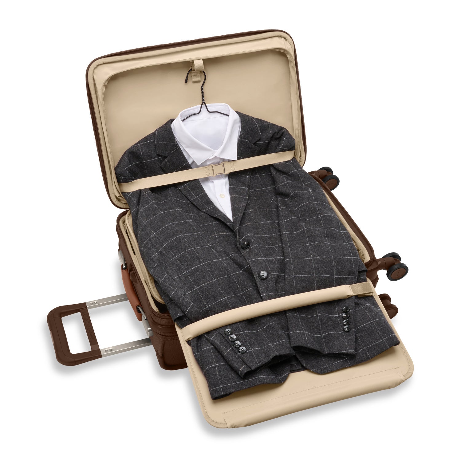 Briggs and Riley Essential Carry-On Spinner #colour_chocolate