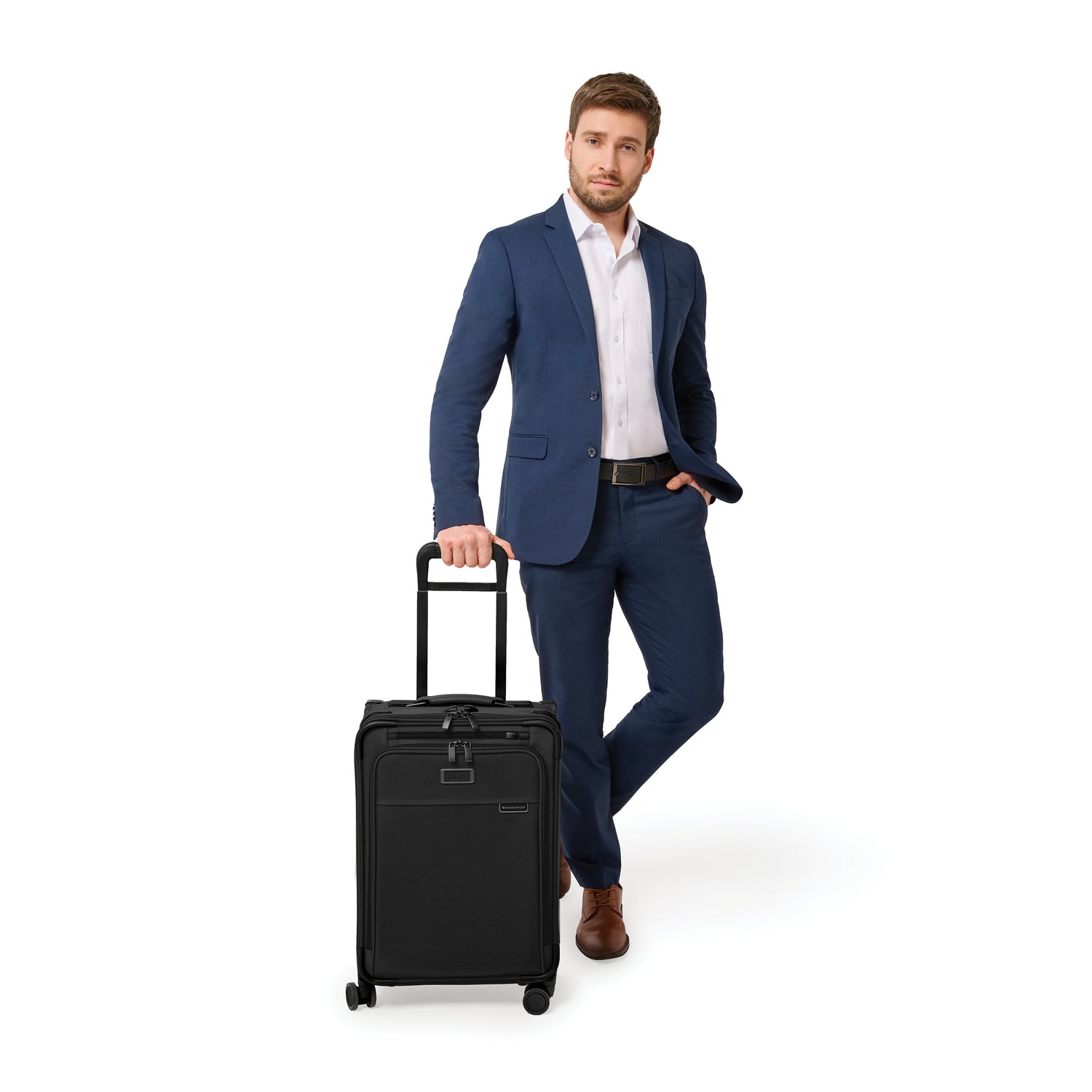 Briggs and Riley Essential Carry-On Spinner #colour_black