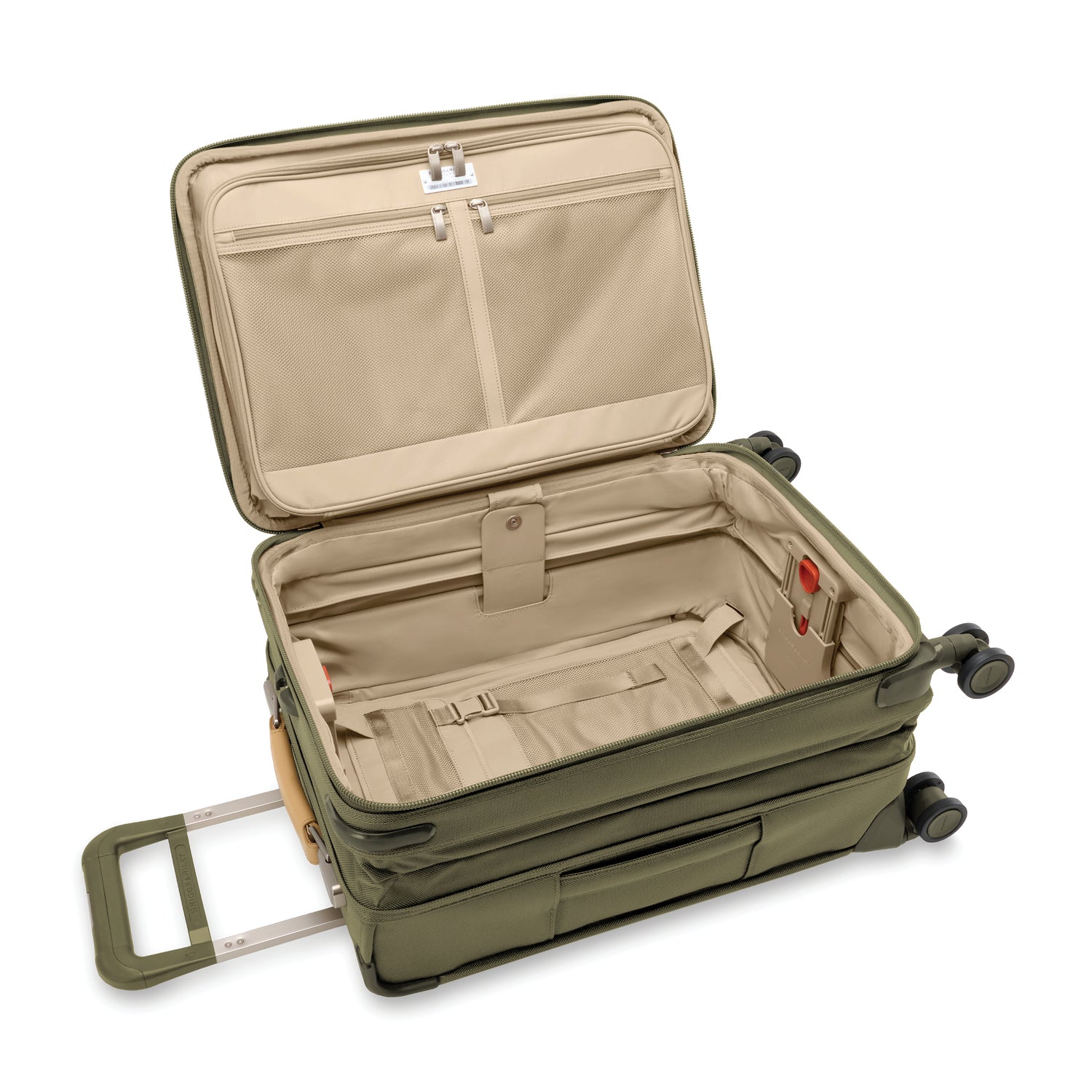 Briggs and Riley Essential Carry-On Spinner #colour_olive