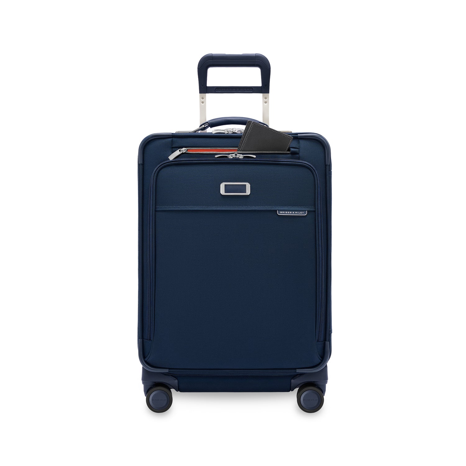 Compact 61cm Checked Expandable Spinner #colour_navy