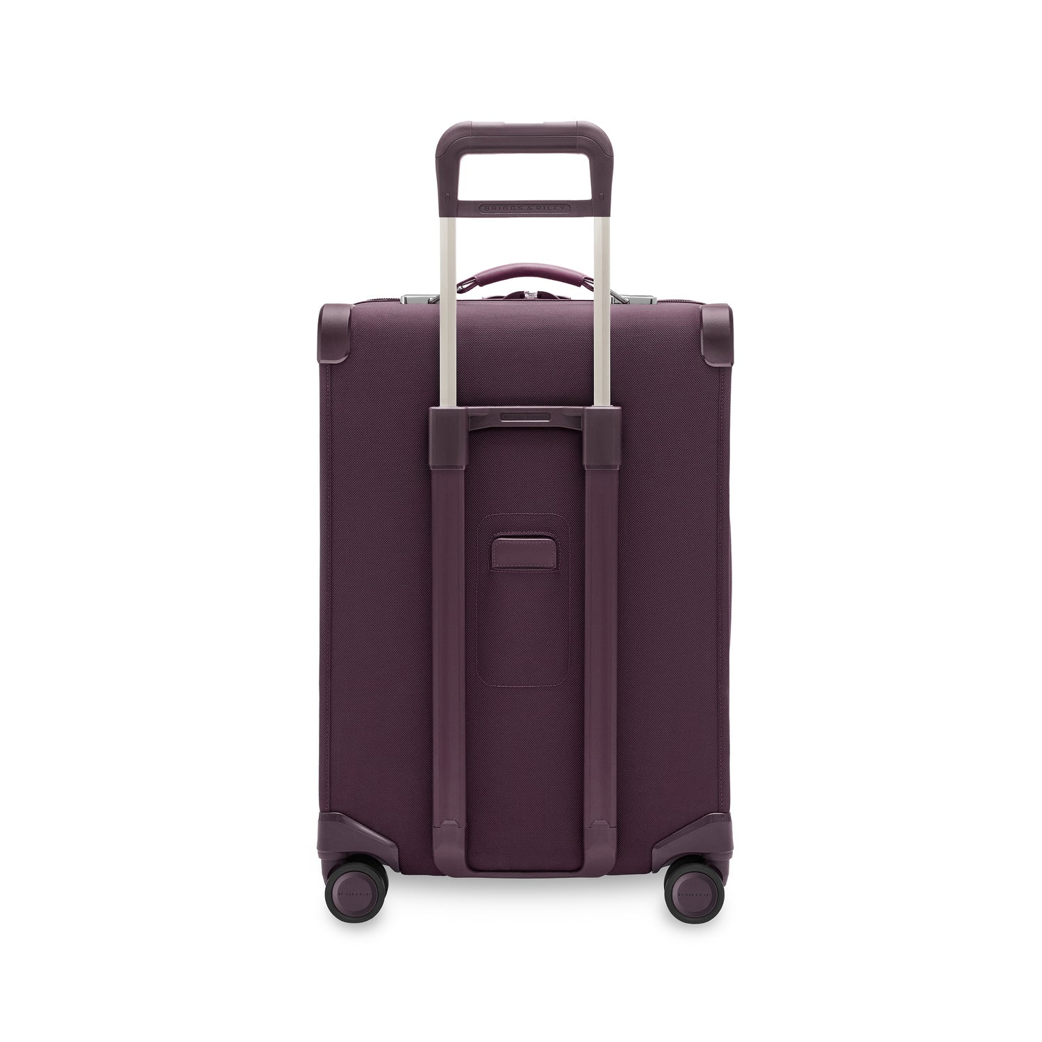 Compact 61cm Checked Expandable Spinner #colour_plum