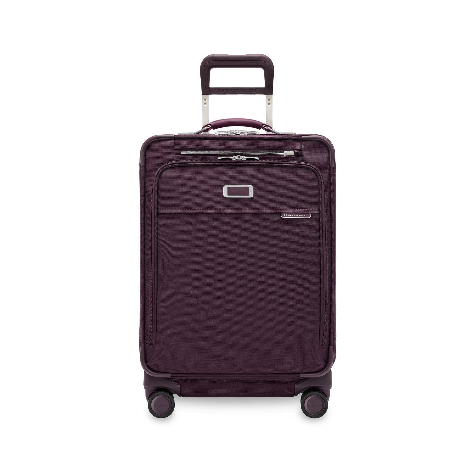 Compact 61cm Checked Expandable Spinner #colour_plum