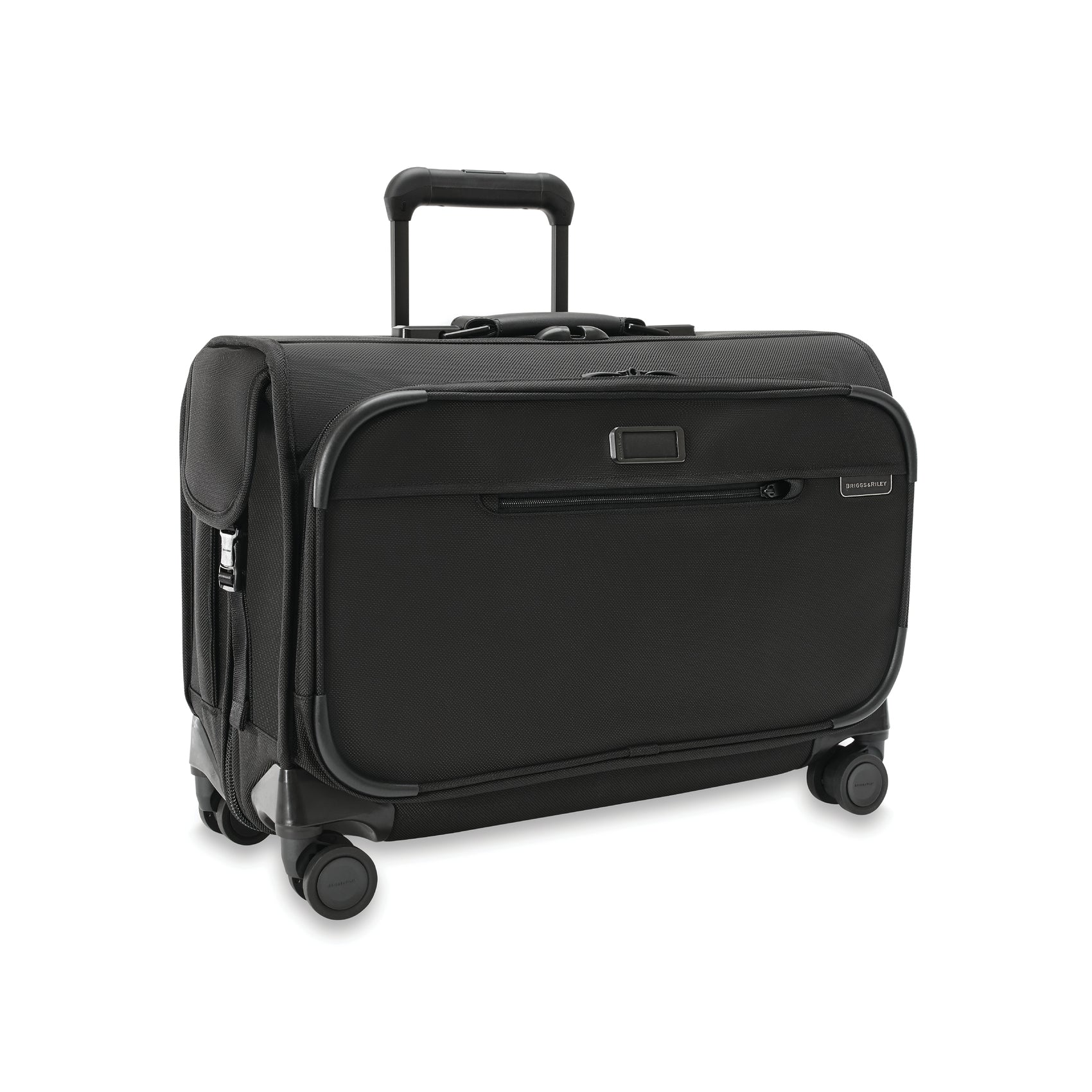 21" Carry-On Wheeled Garment Spinner Front view #colour_black