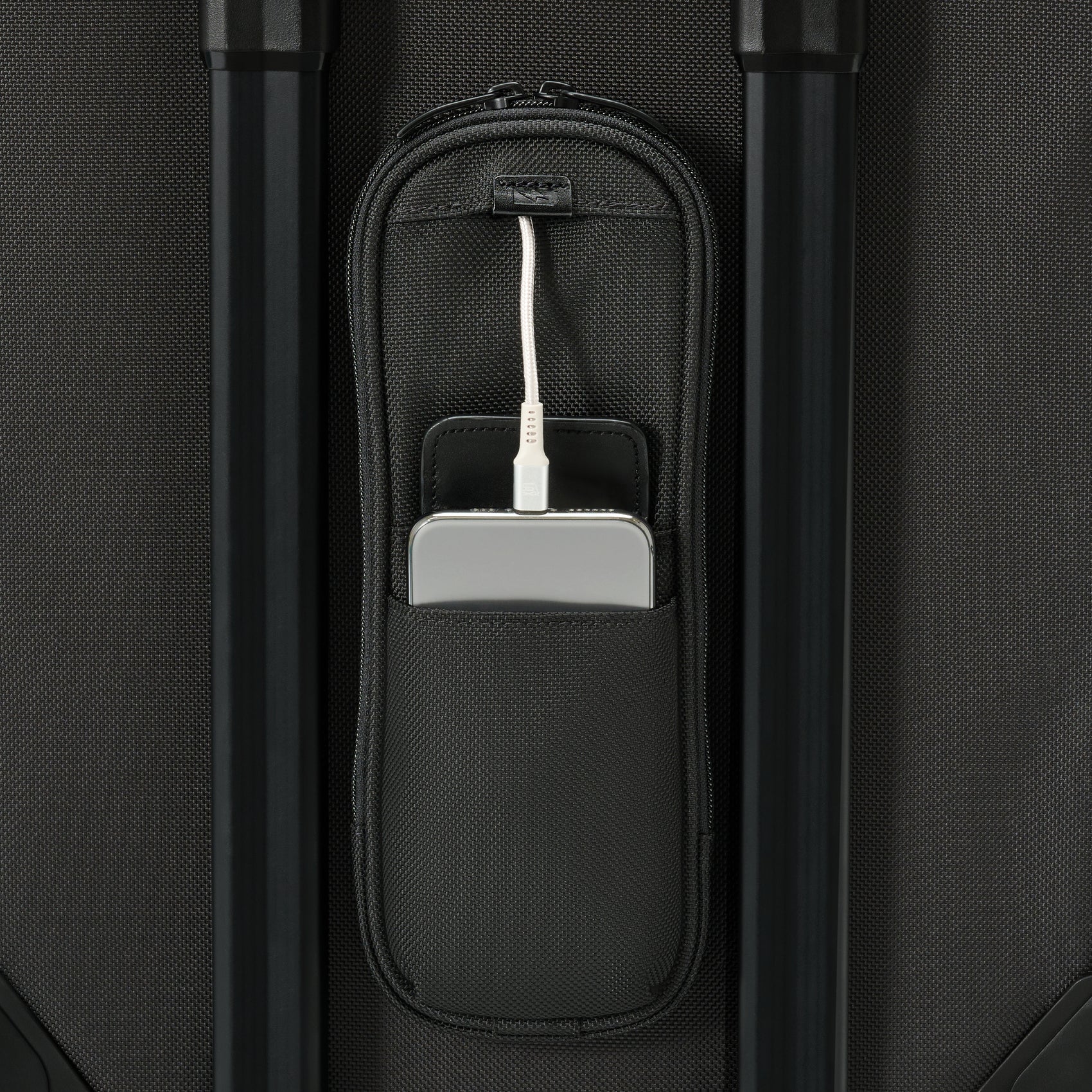 22" Carry-on 2-Wheel Garment Bag #colour_black