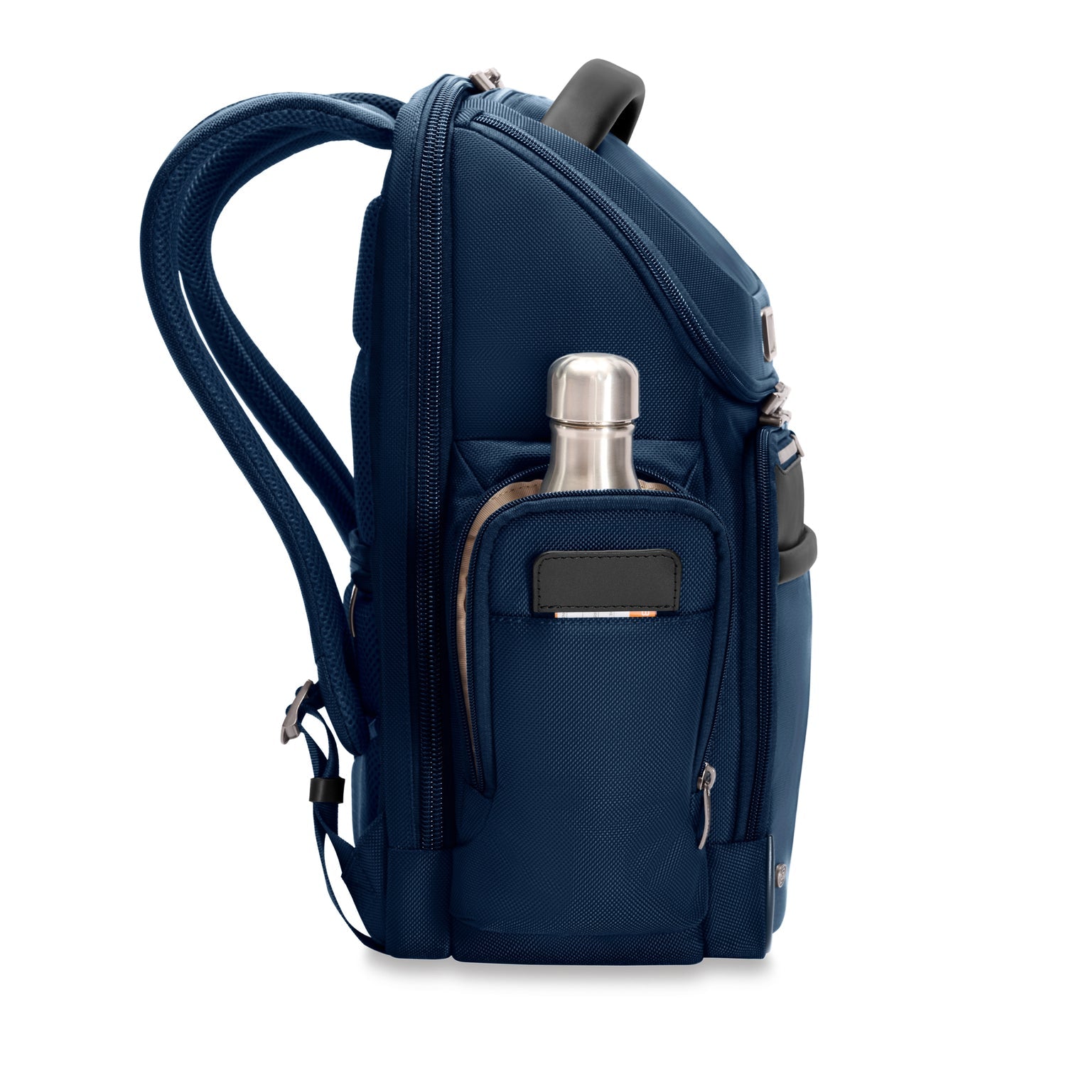 Medium Widemouth Backpack #colour_navy