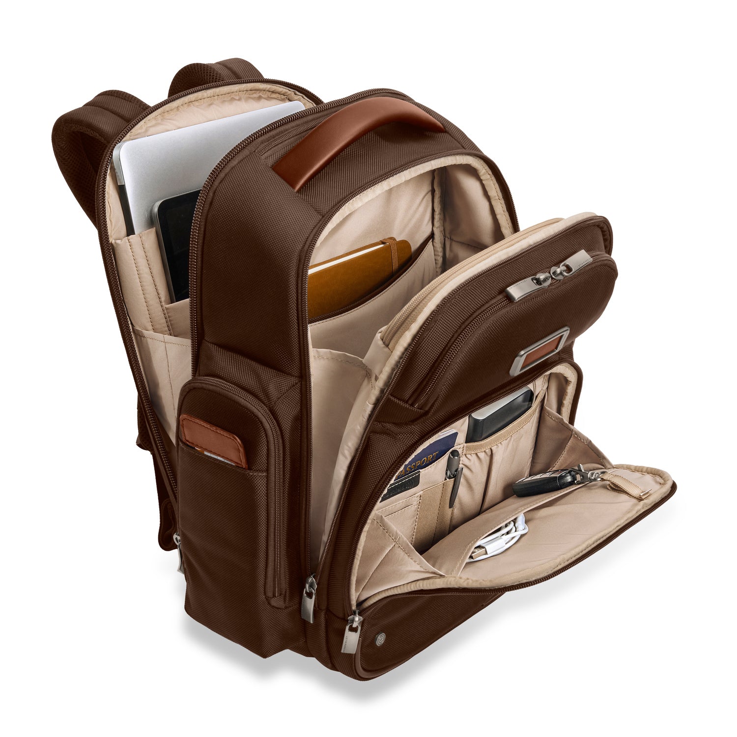 Large Cargo Backpack #colour_chocolate