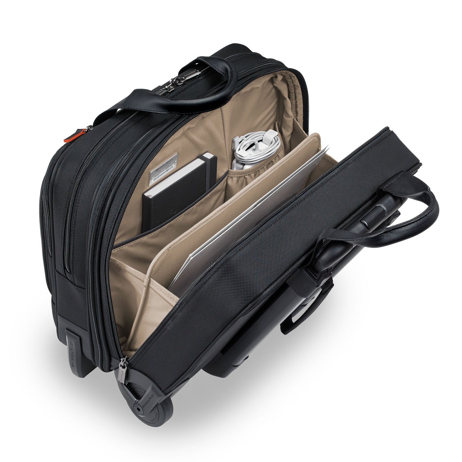 Medium 2-Wheel Expandable Briefcase