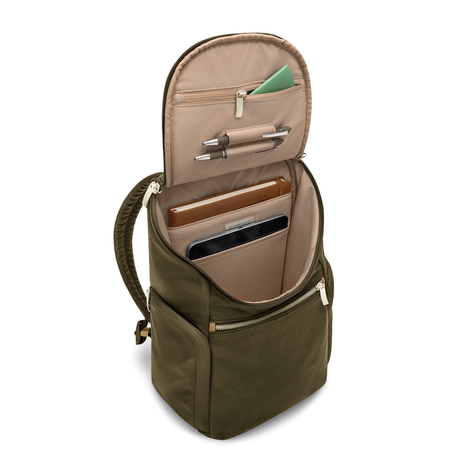 U-zip Backpack #colour_olive