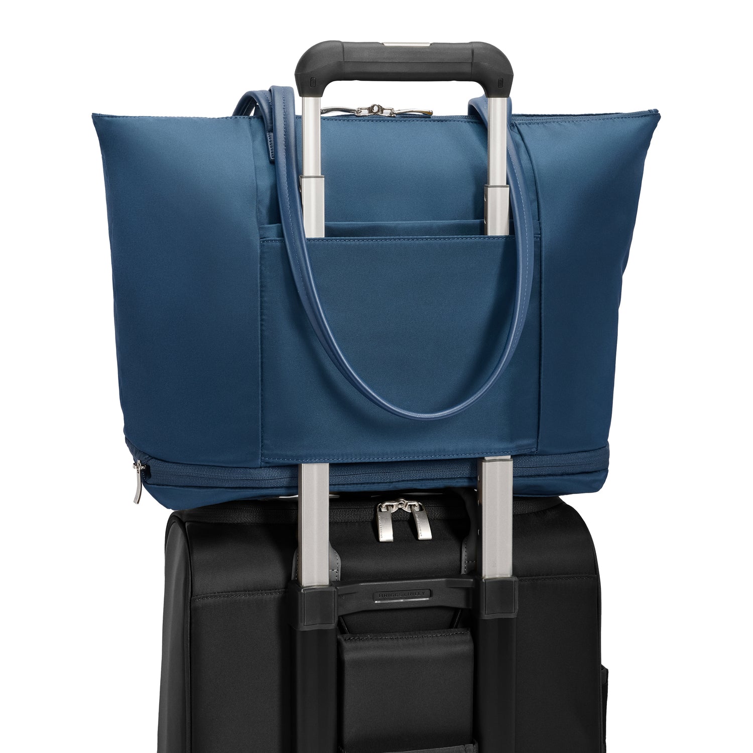 expandable tote #colour_navy