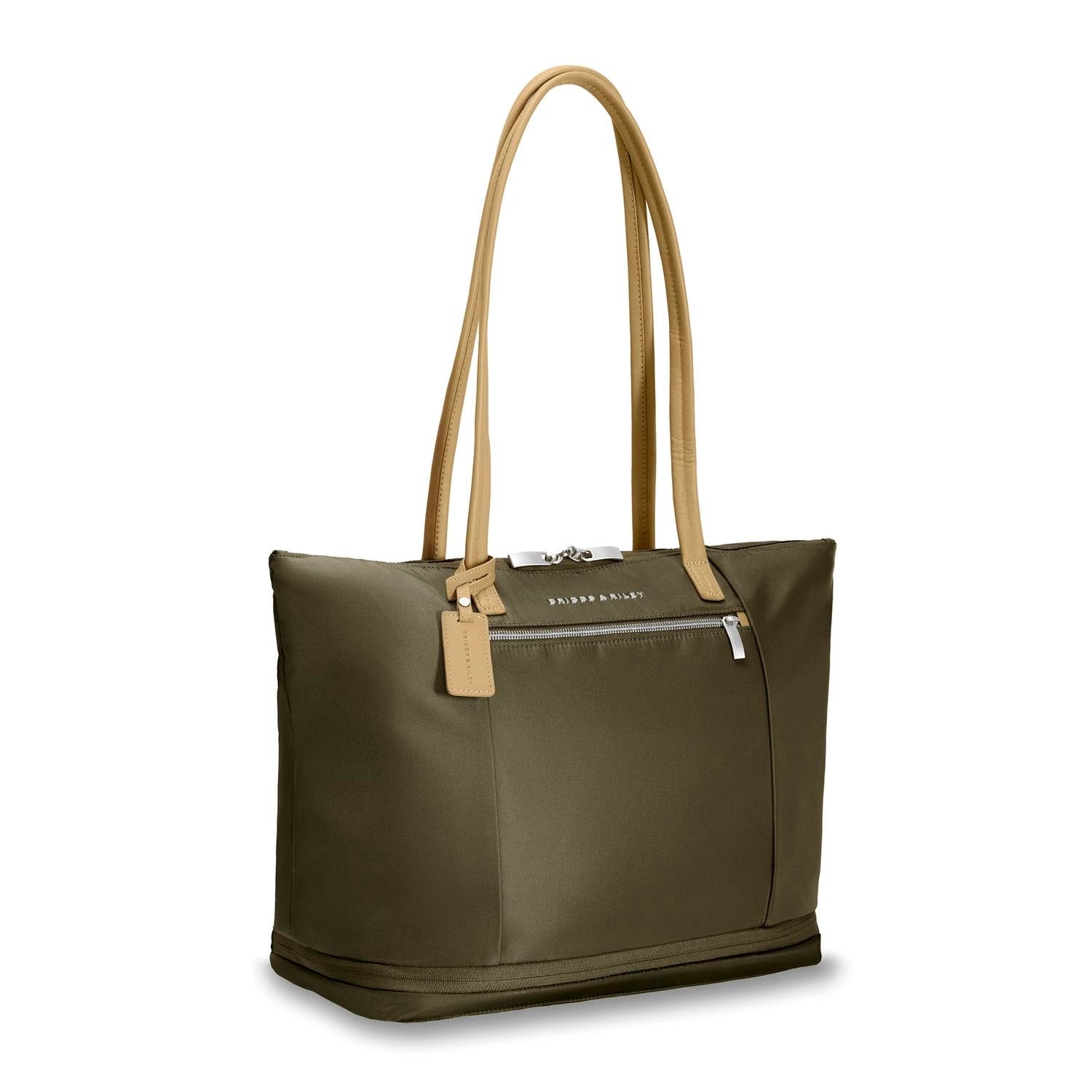 expandable tote #colour_olive