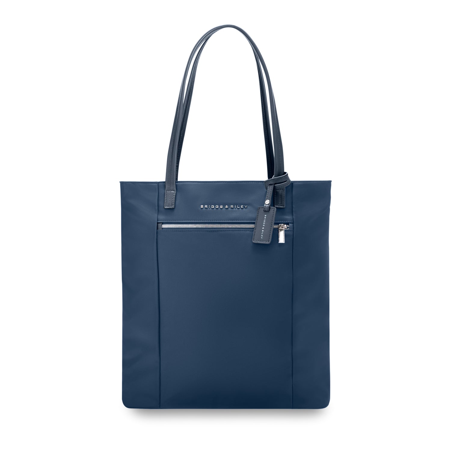 vertical tote #colour_navy