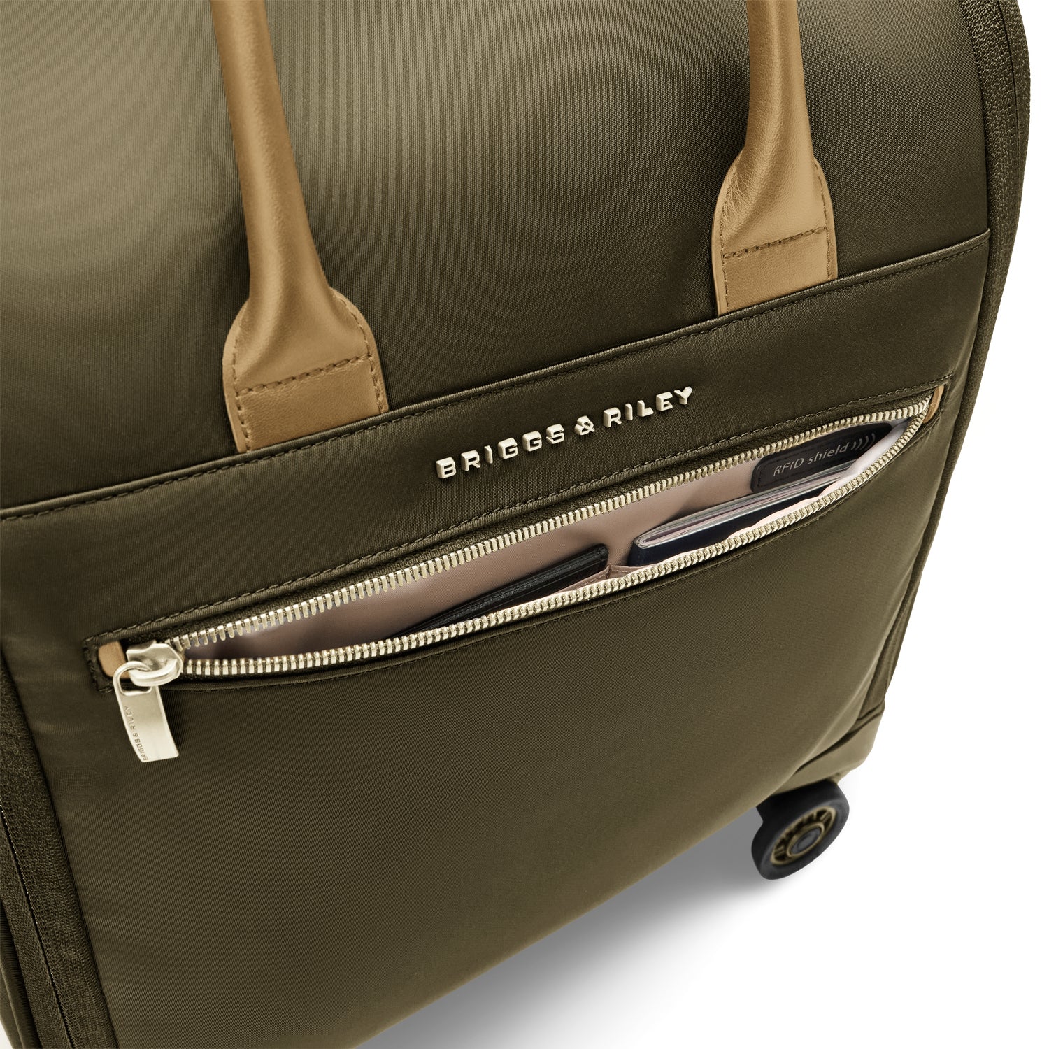 wheeled cabin bag #colour_olive