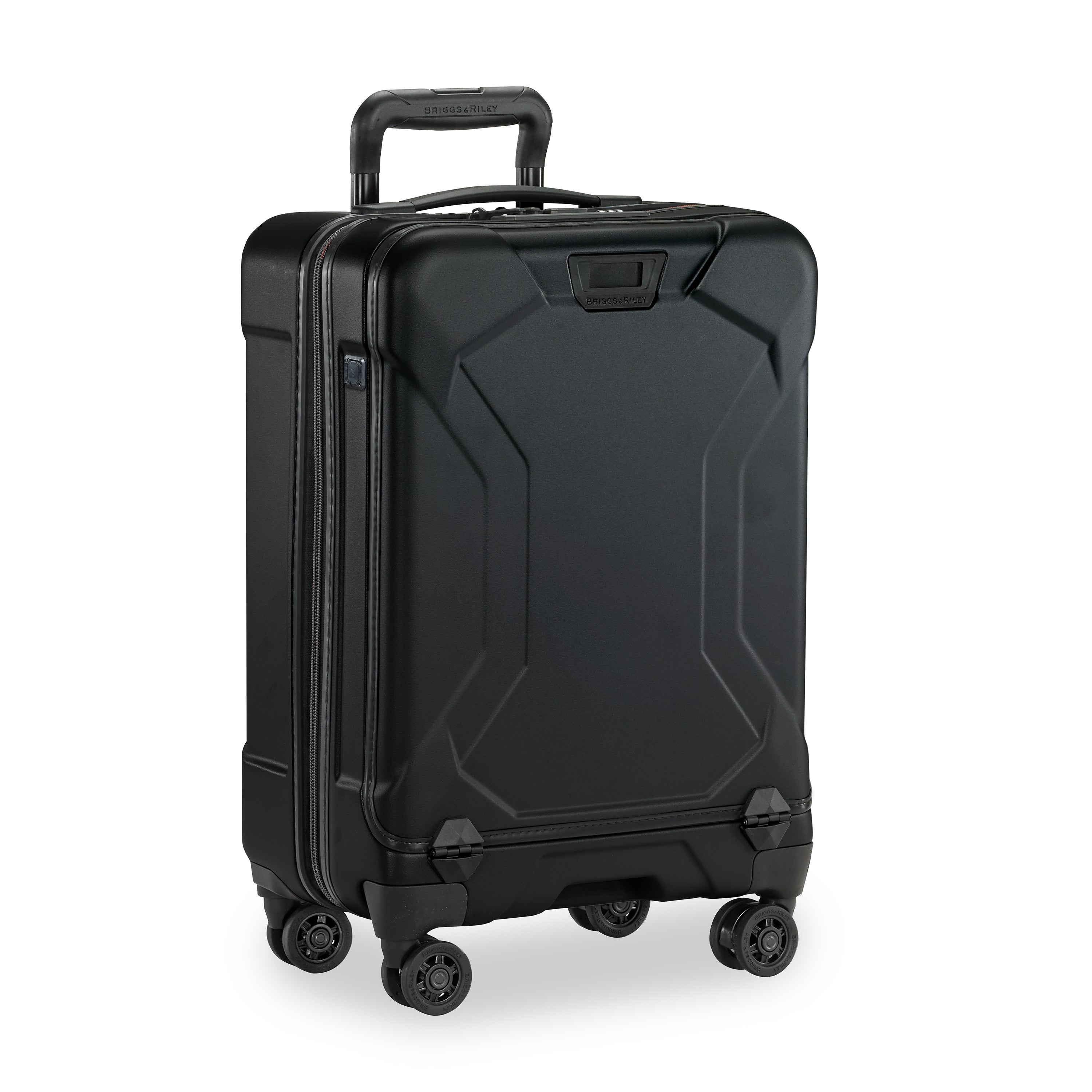 International Carry-On 4 Wheel Spinner, side view, #colour_stealth