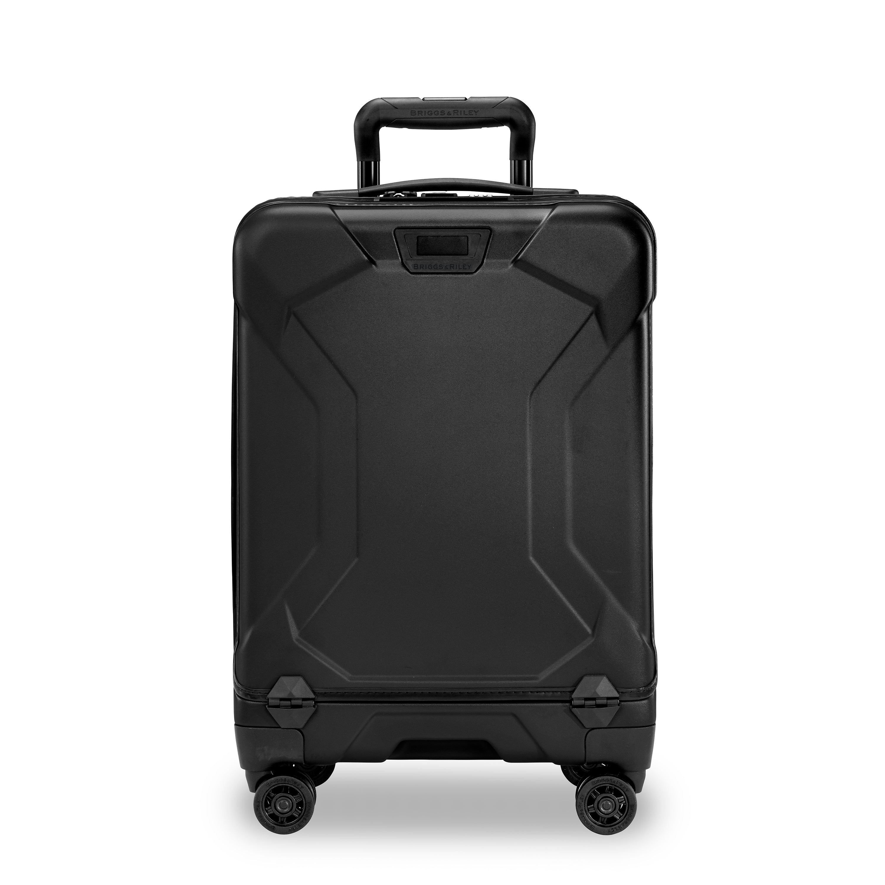 International Carry-On 4 Wheel Spinner, front view, #colour_stealth