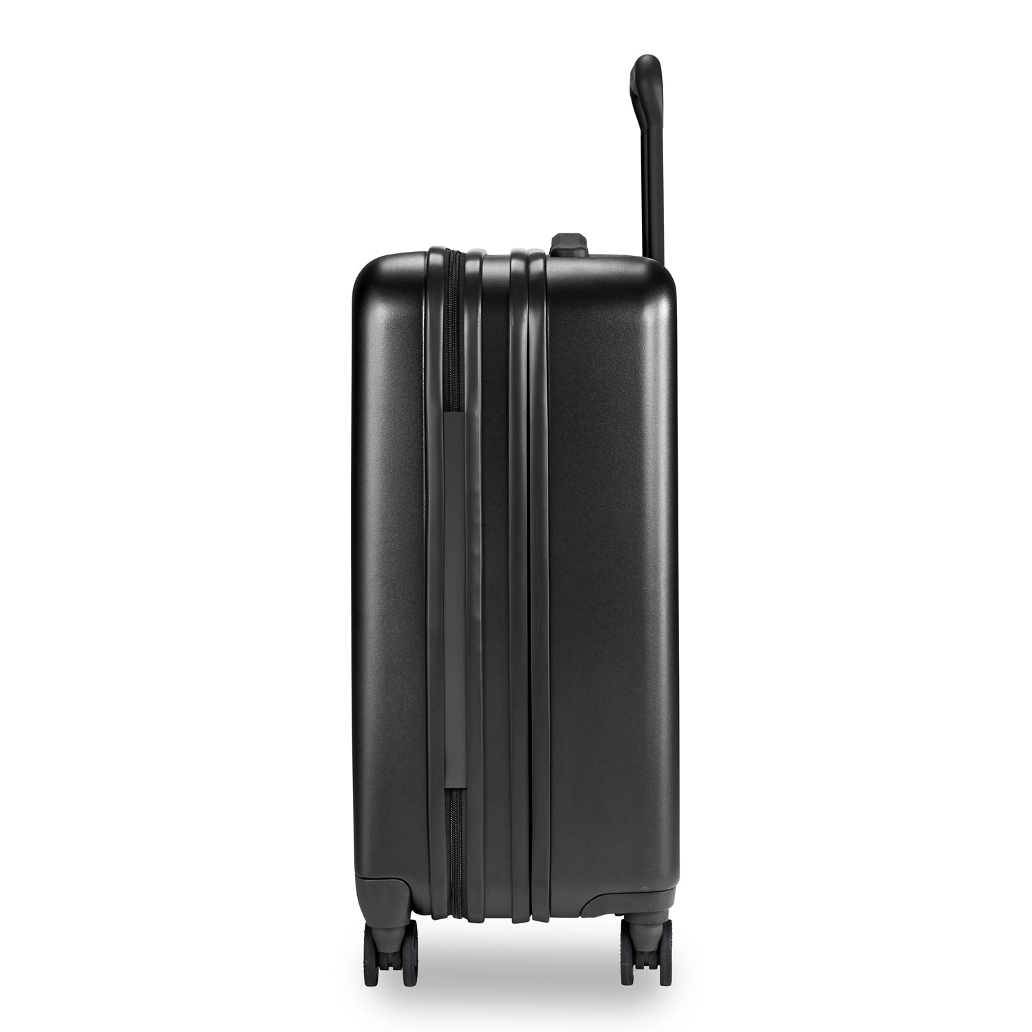 Briggs and Riley Sympatico Domestic Carry-On Expandable Spinner Black Front #colour_black