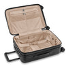 Briggs and Riley Sympatico Domestic Carry-On Expandable Spinner Black Front #colour_black