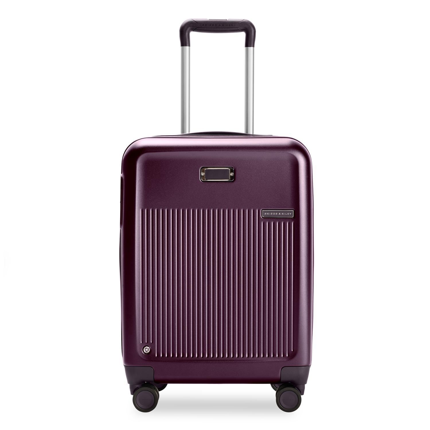 Global 21 inch Carry-on Expandable Spinner #colour_plum