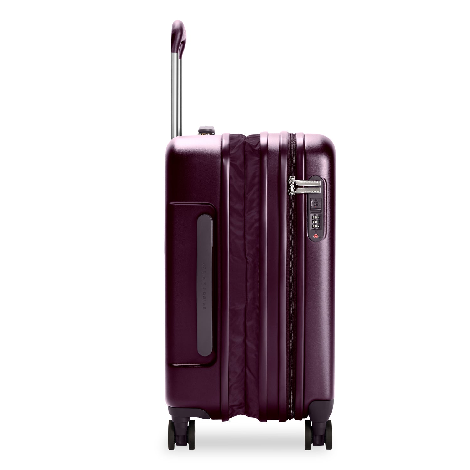 Global 21 inch Carry-on Expandable Spinner #colour_plum