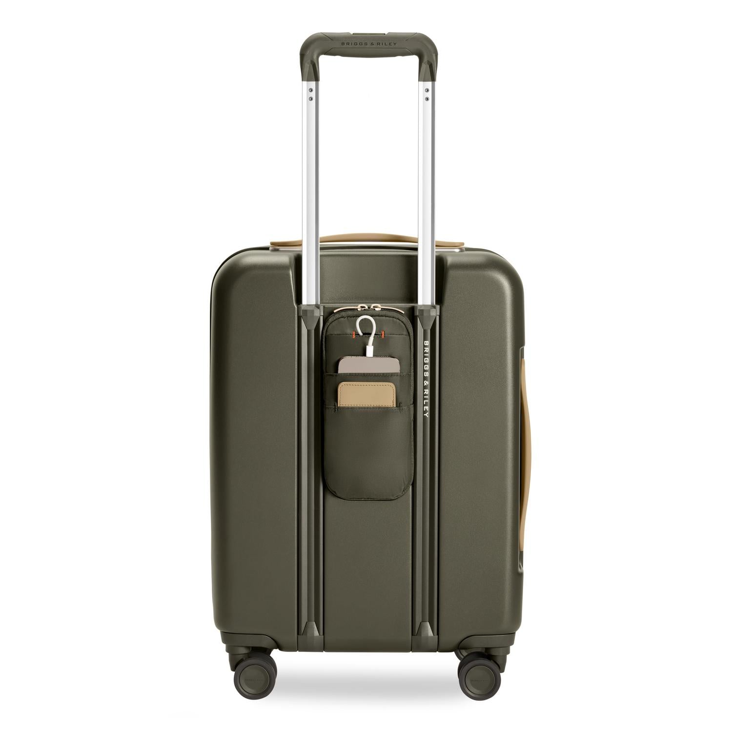 Global Carry-On Expandable Spinner #colour_olive