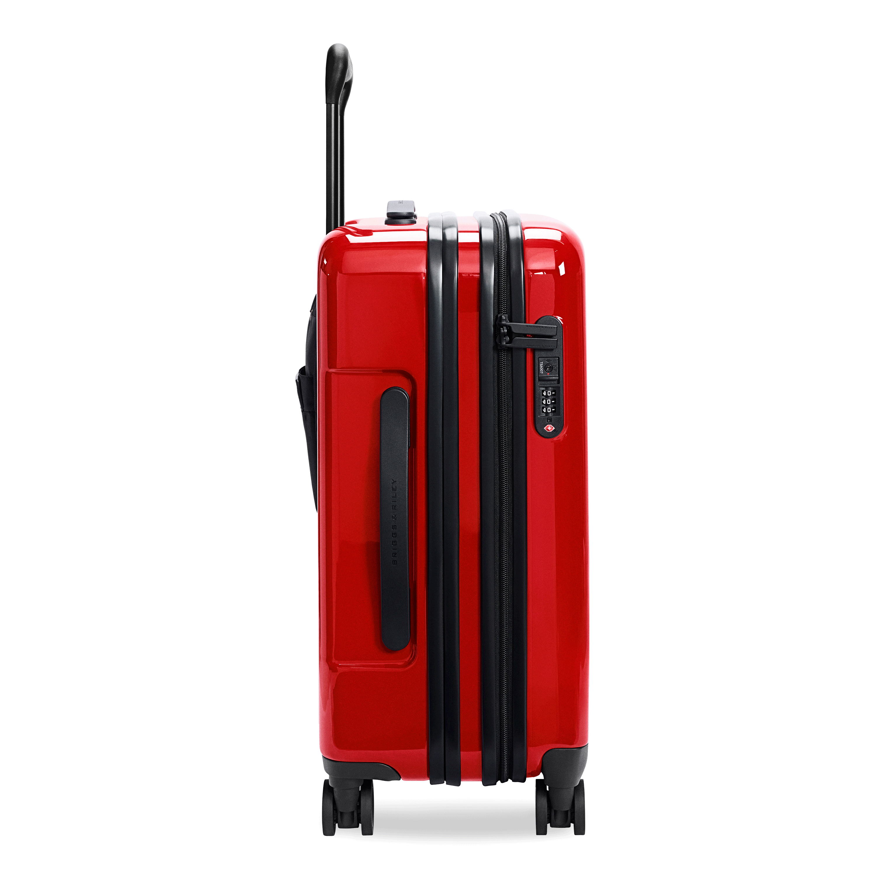 Essential Carry-On Expandable Spinner in Glossy Ruby #colour_glossy-ruby