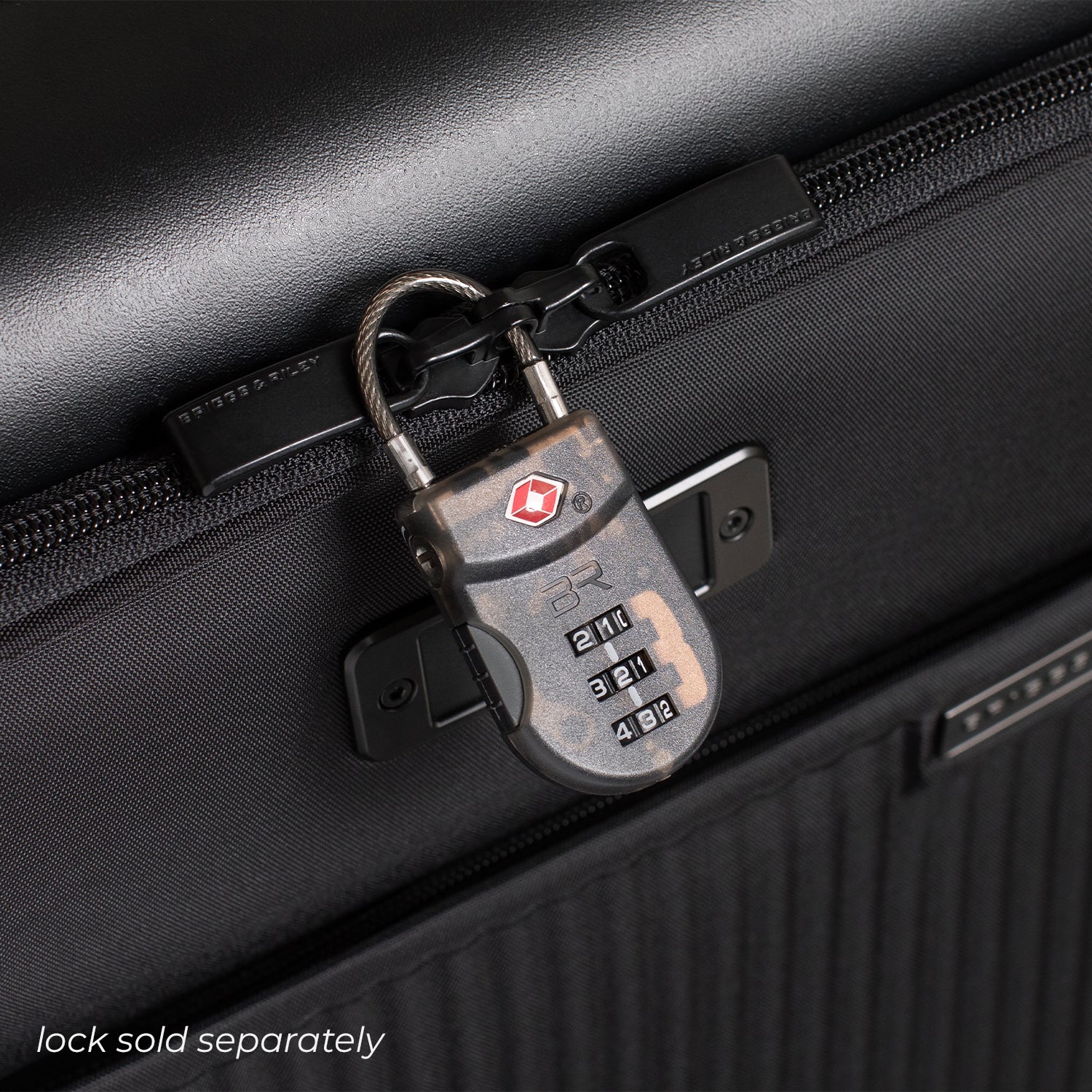 Essential Front Pocket Carry-On Expandable Spinner in Navy, Front View #colour_black